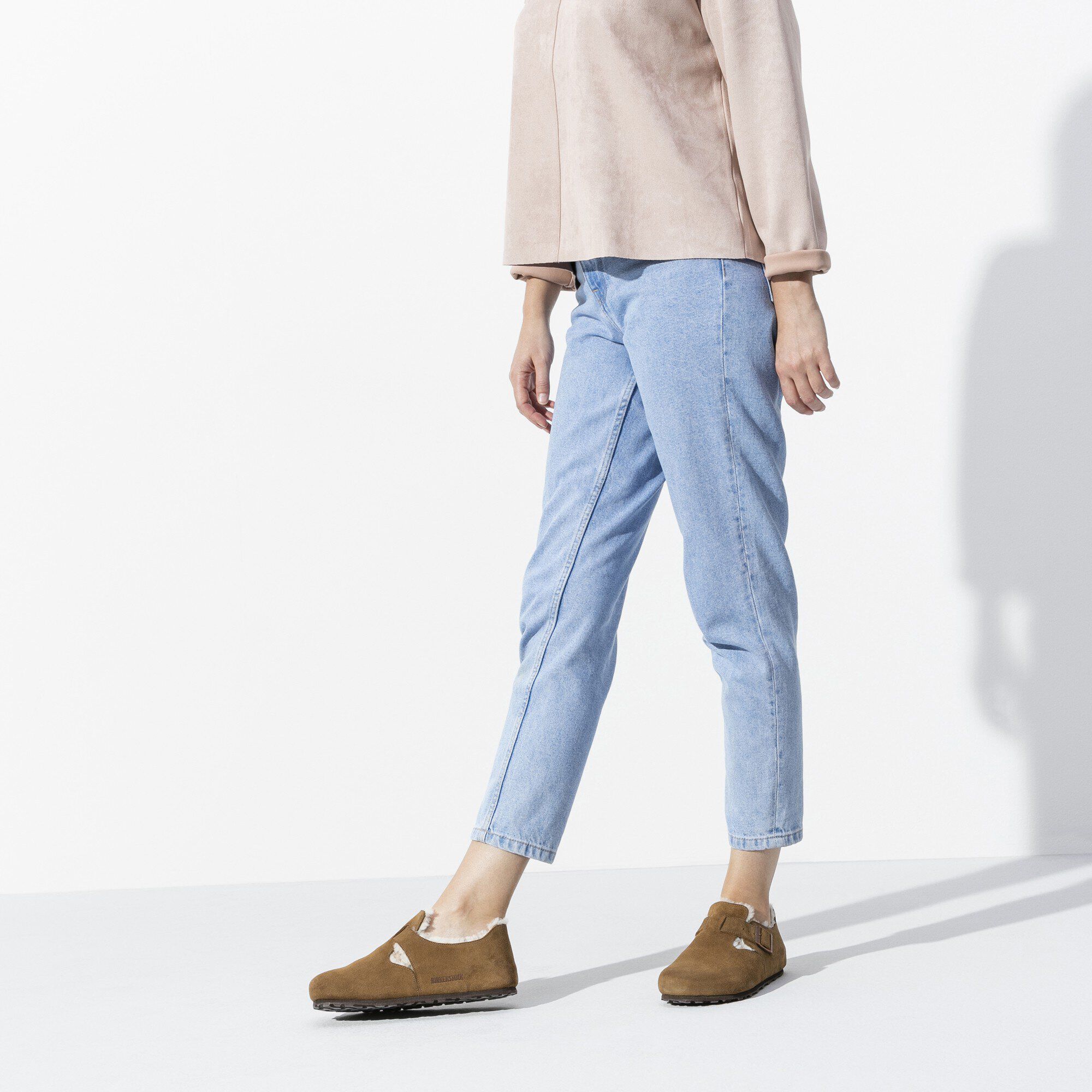 London Shearling Suede Leather - Image 9