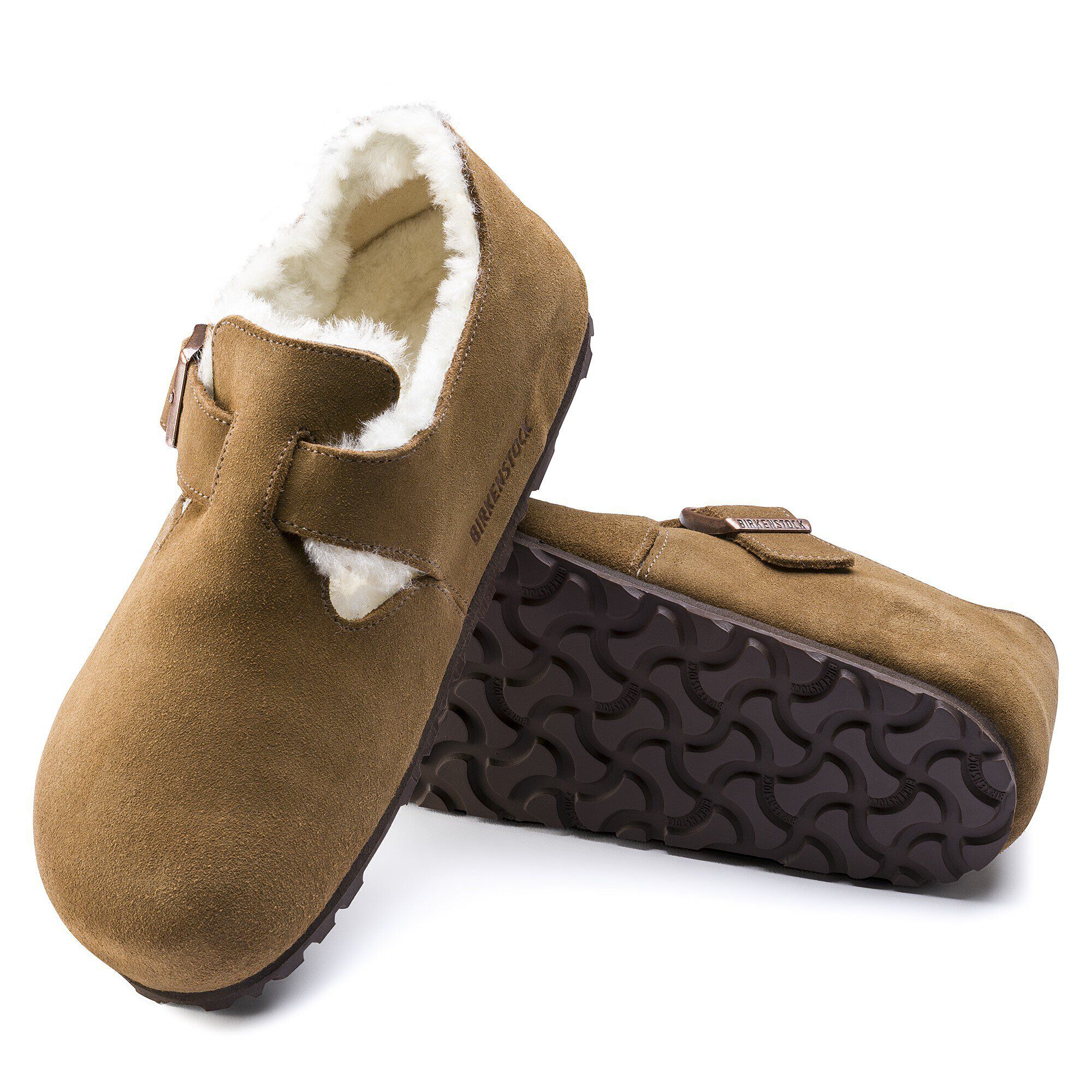 London Shearling Suede Leather - Image 7