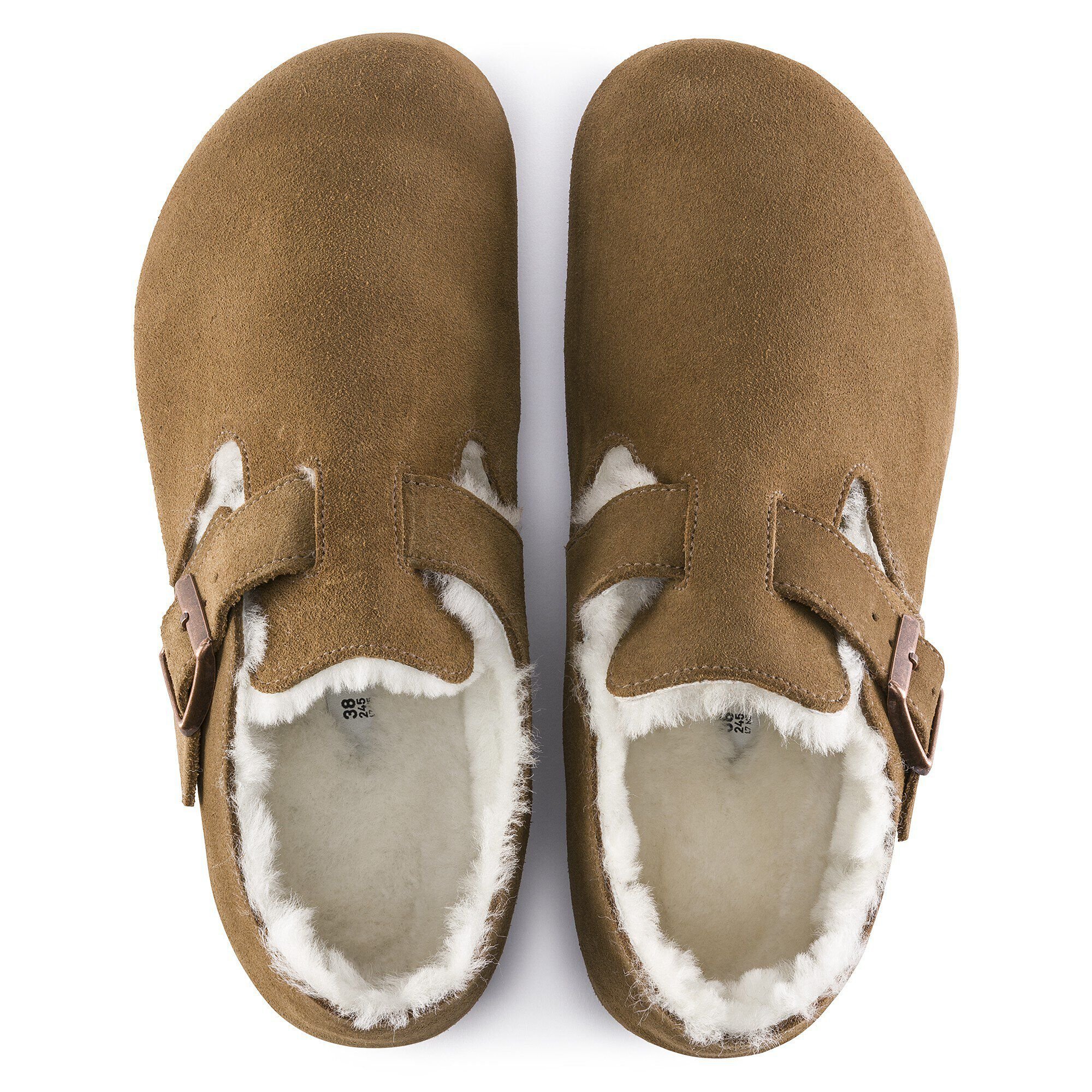 London Shearling Suede Leather - Image 2