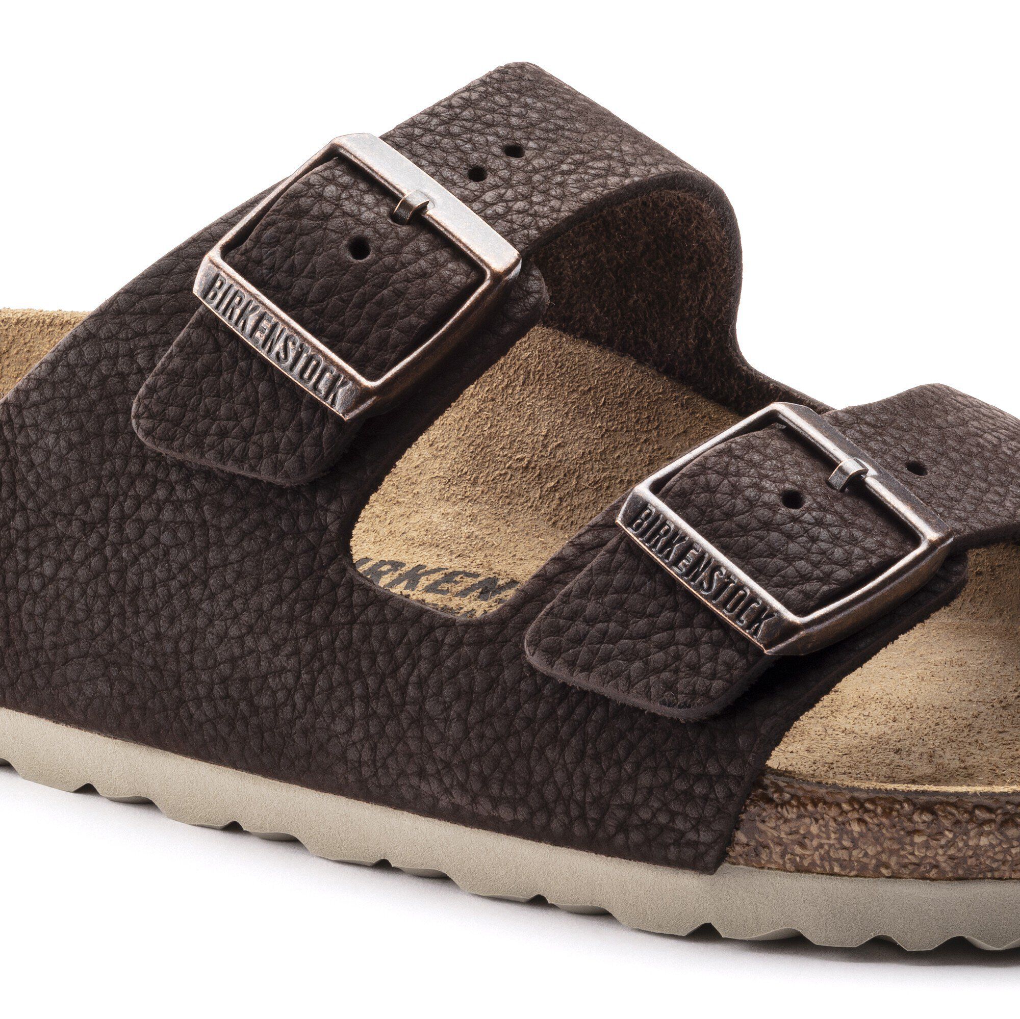 Arizona Nubuck Leather Steer Soft Brown - Image 5