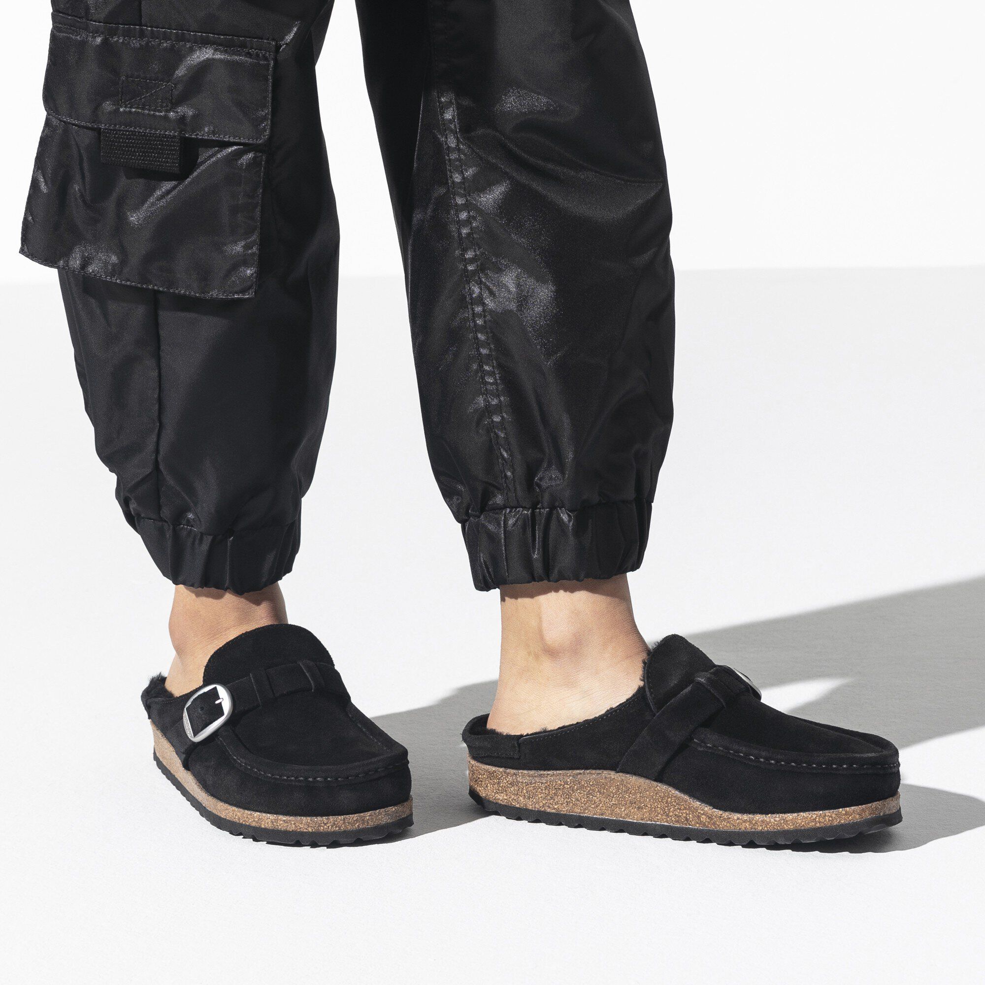 Buckley Shearling Suede Leather - Image 8