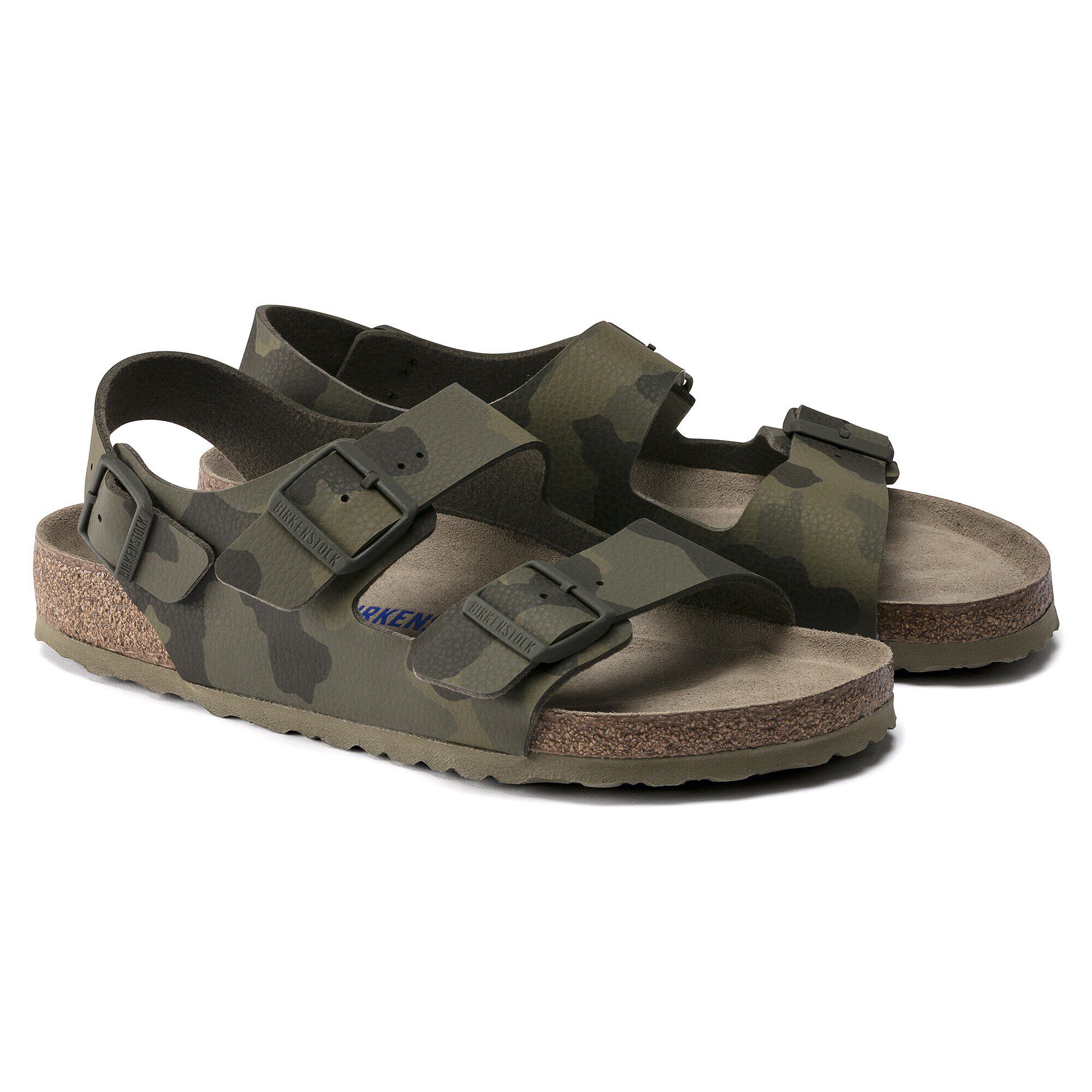 Milano Soft Footbed Birko-Flor Desert Soil Camo Green - Image 6