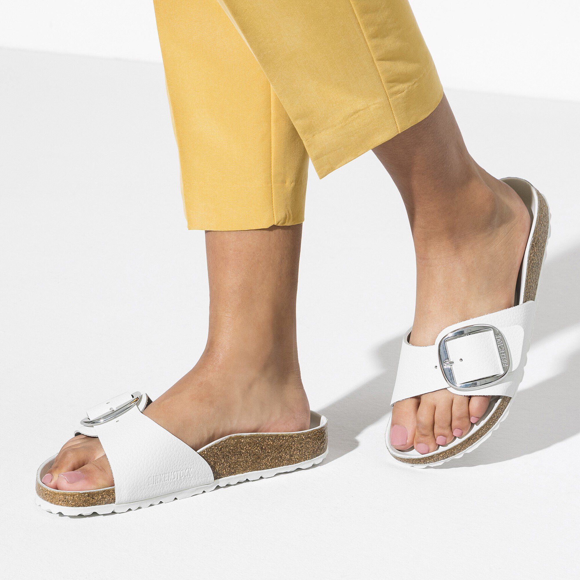 Madrid Big Buckle Natural Leather - Image 5