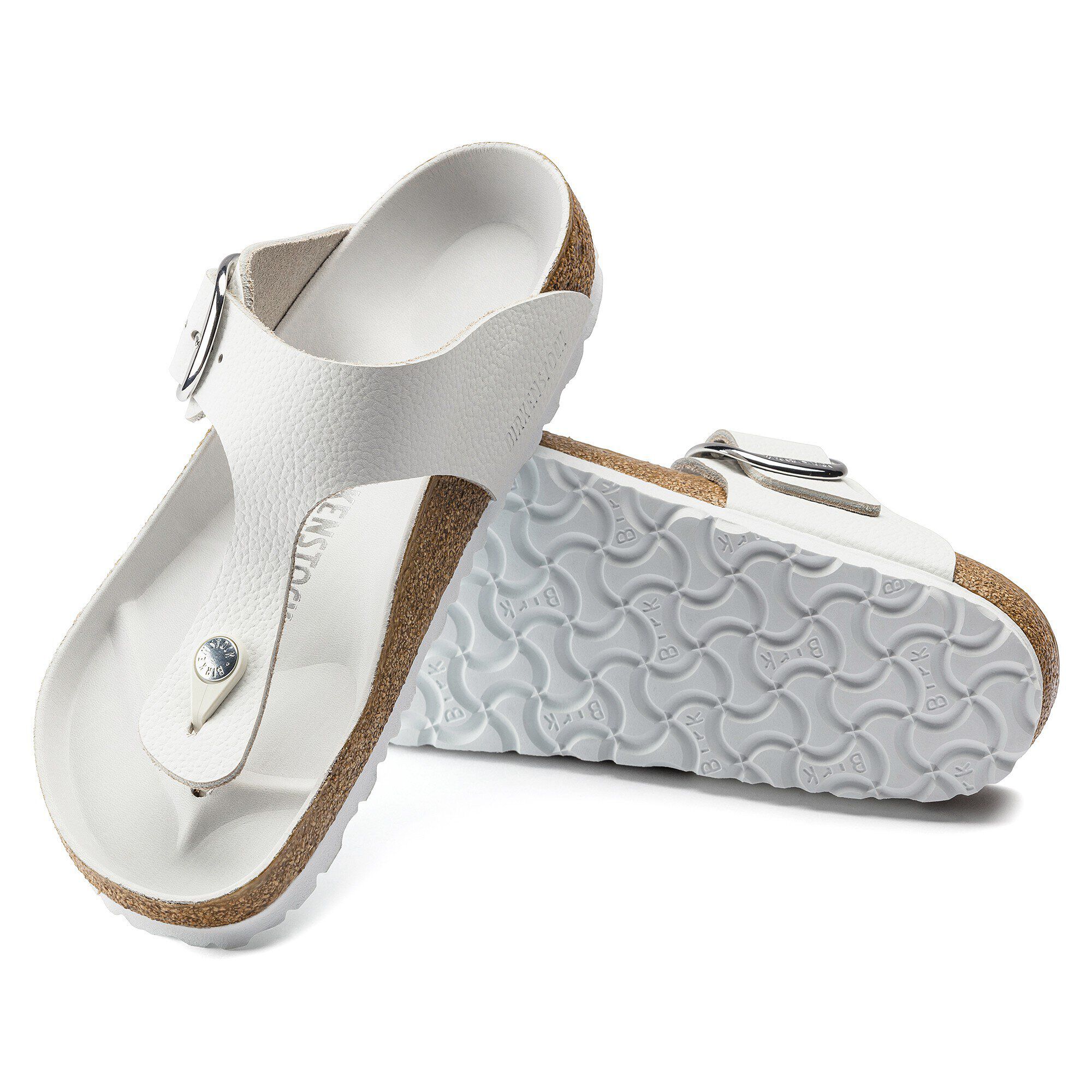 Gizeh Big Buckle Natural Leather - Image 8