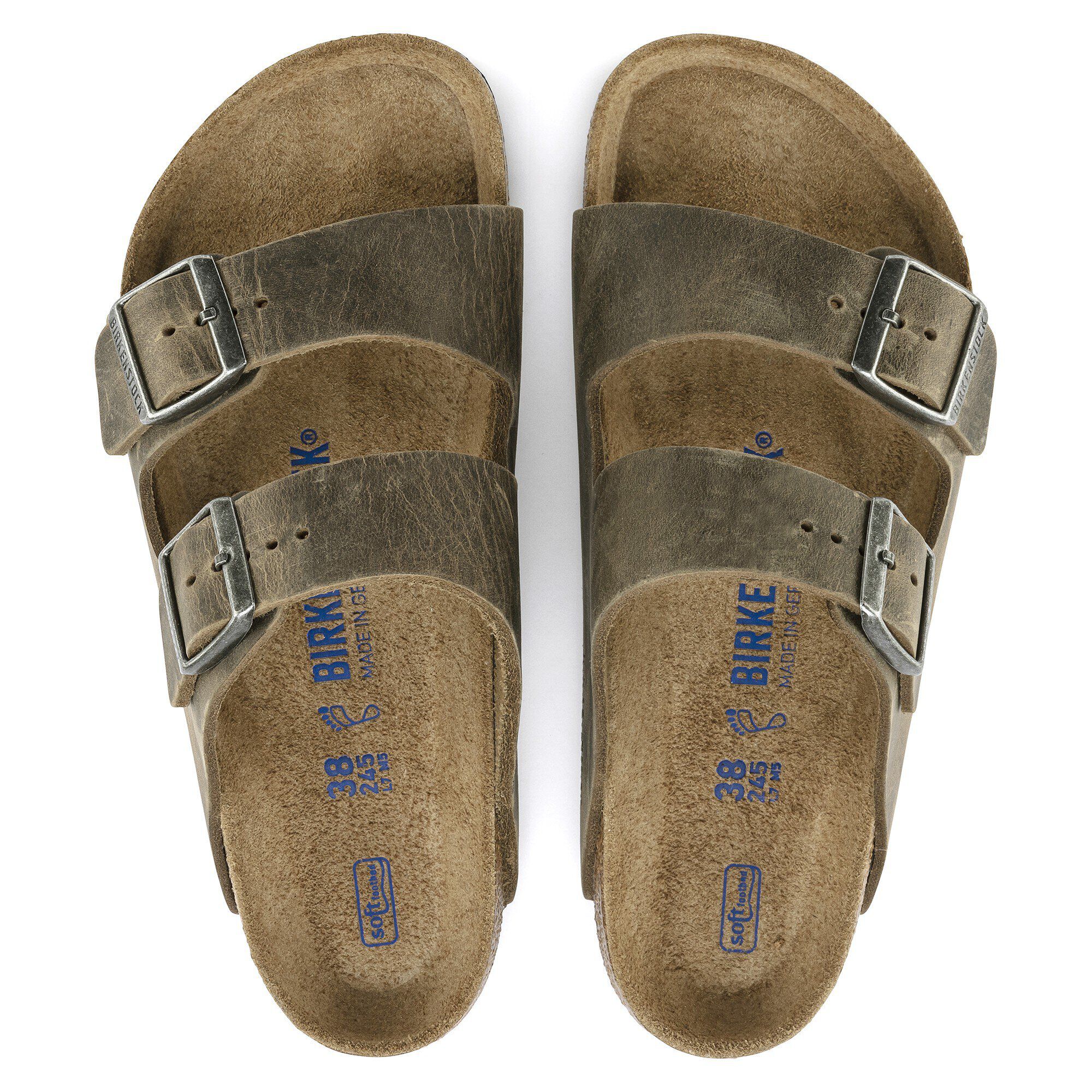 Alternative view of Arizona Soft Footbed Natural Leather Oiled