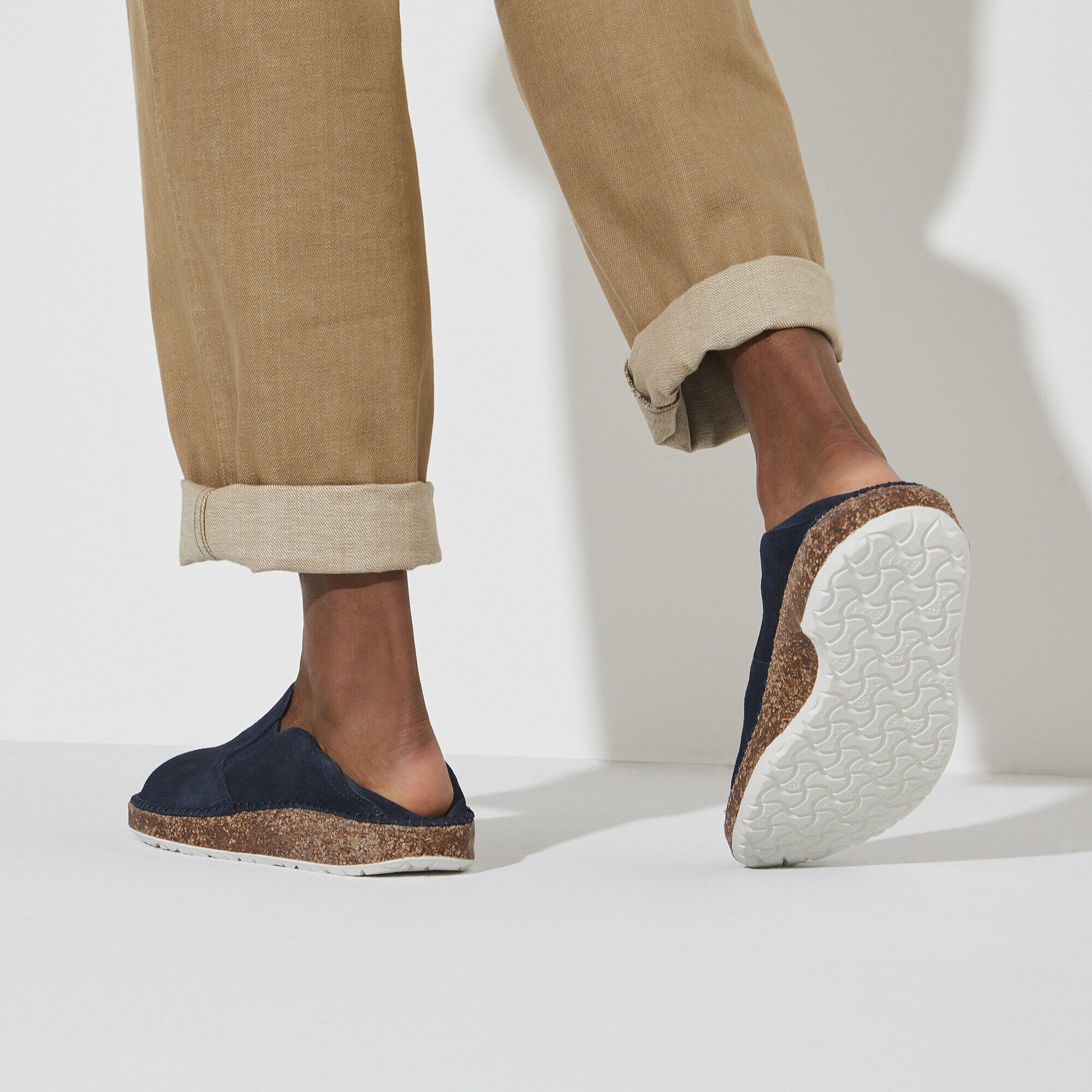 Callan Suede Leather Navy - Image 4