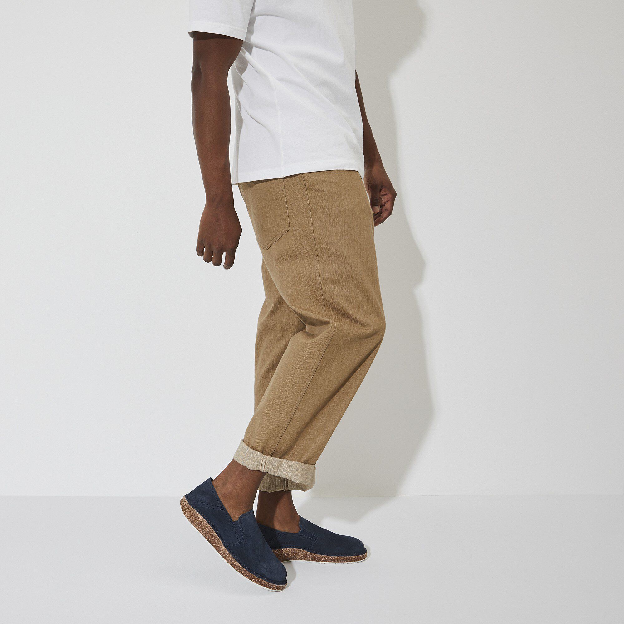 Callan Suede Leather Navy - Image 5