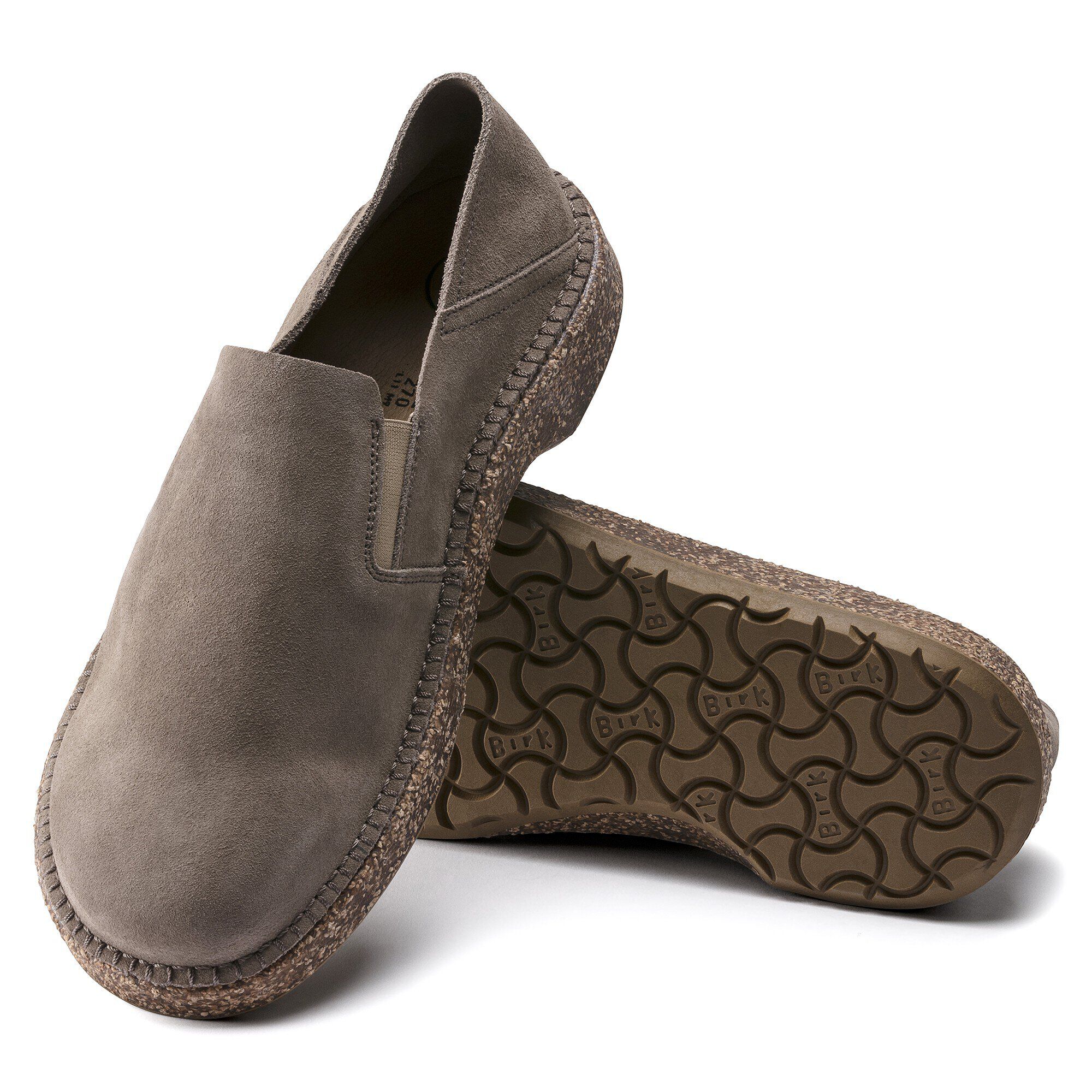 Callan Suede Leather Gray Taupe - Image 5