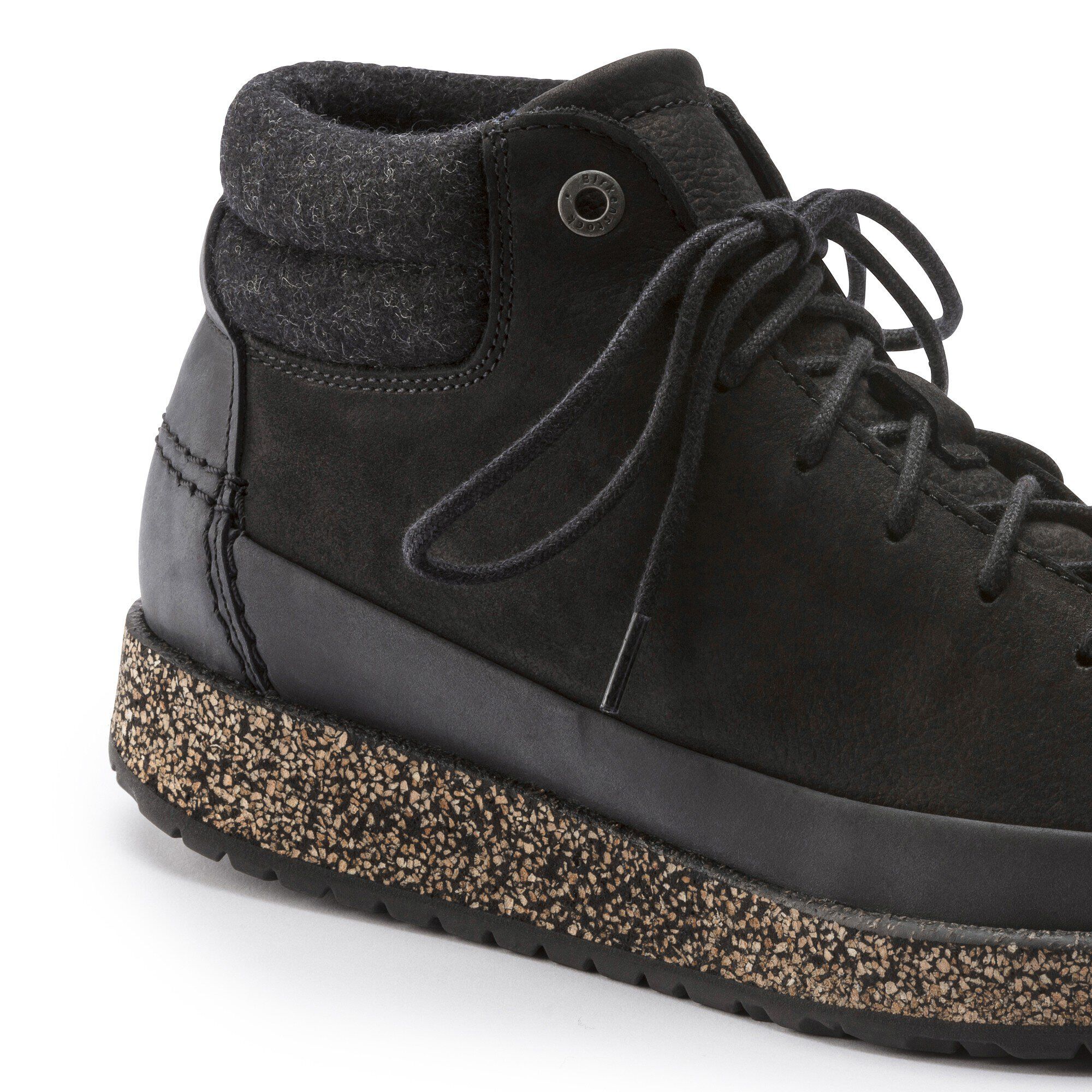 Honnef High Nubuck Leather Black - Image 10