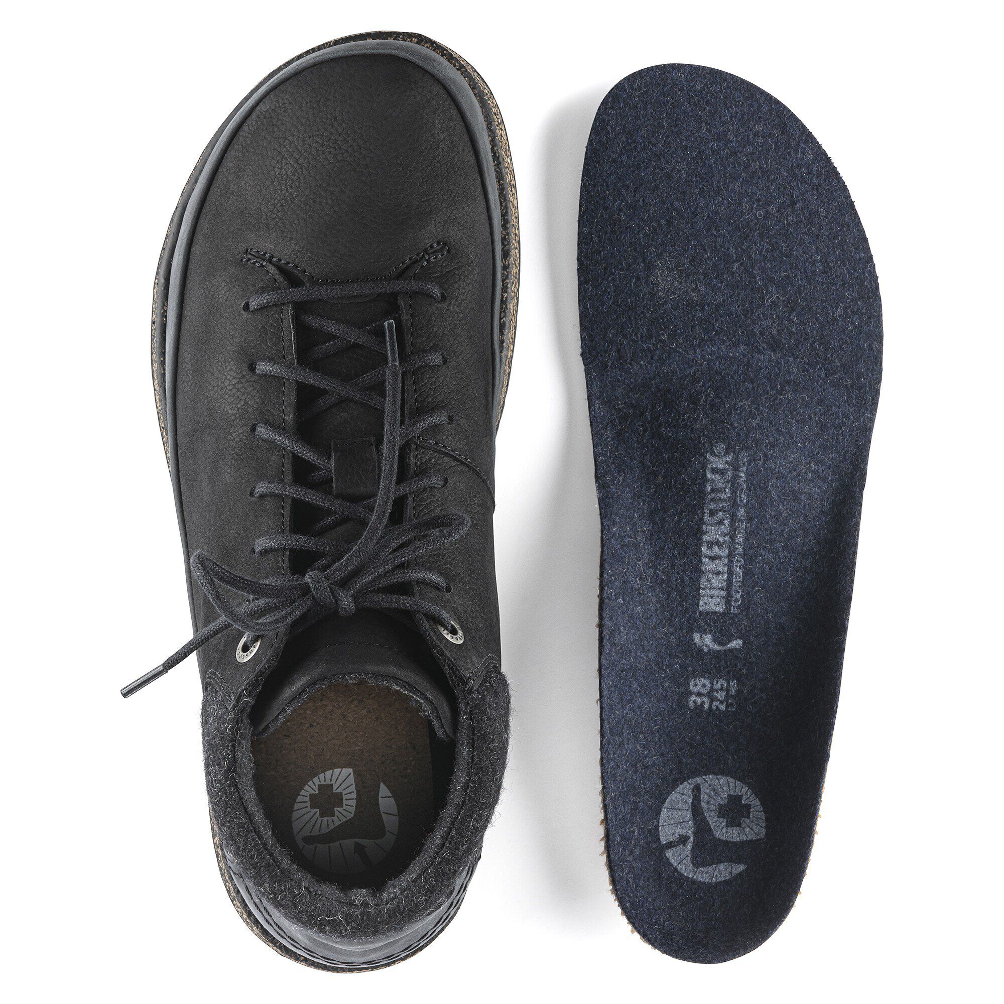 Honnef High Nubuck Leather Black - Image 5