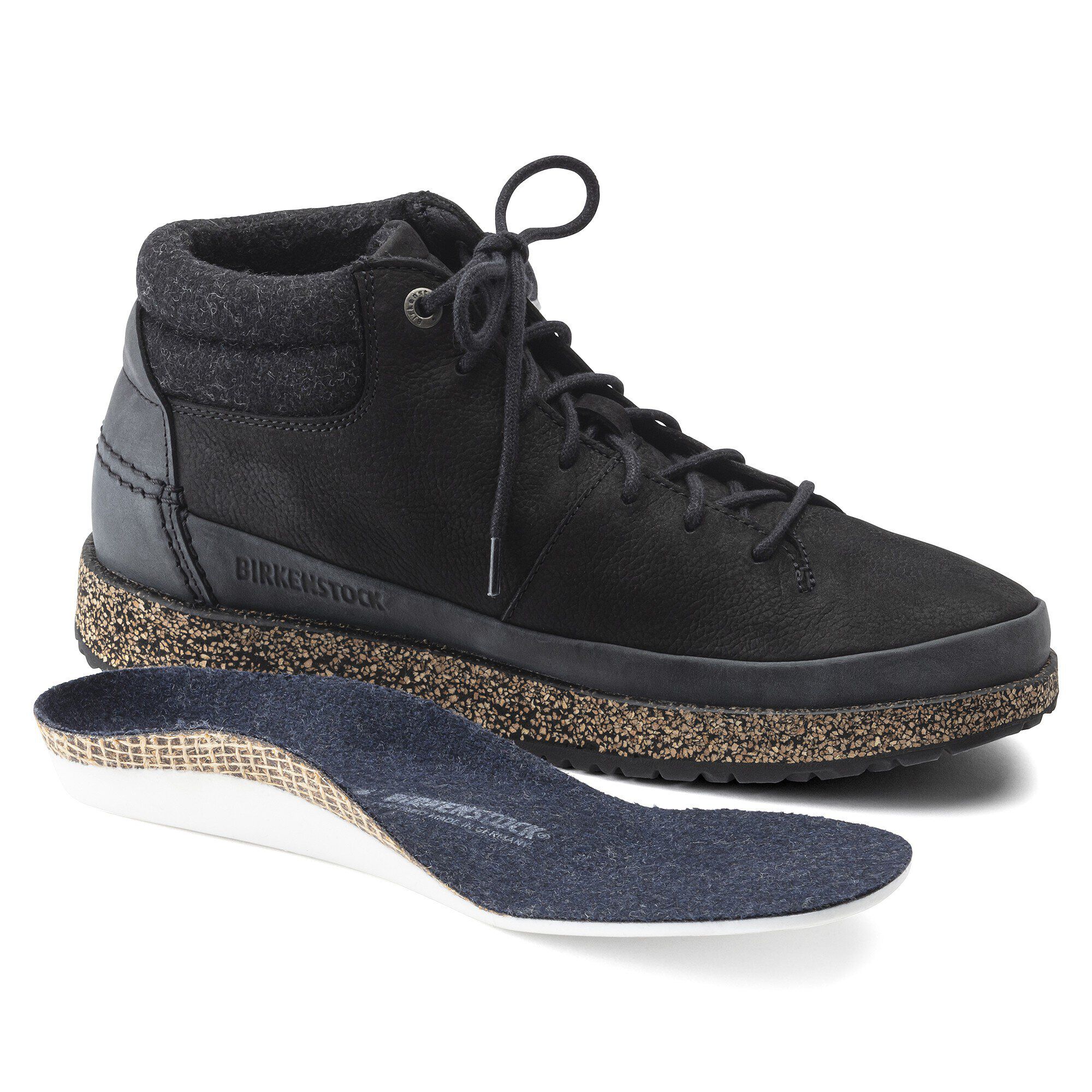 Honnef High Nubuck Leather Black - Image 11