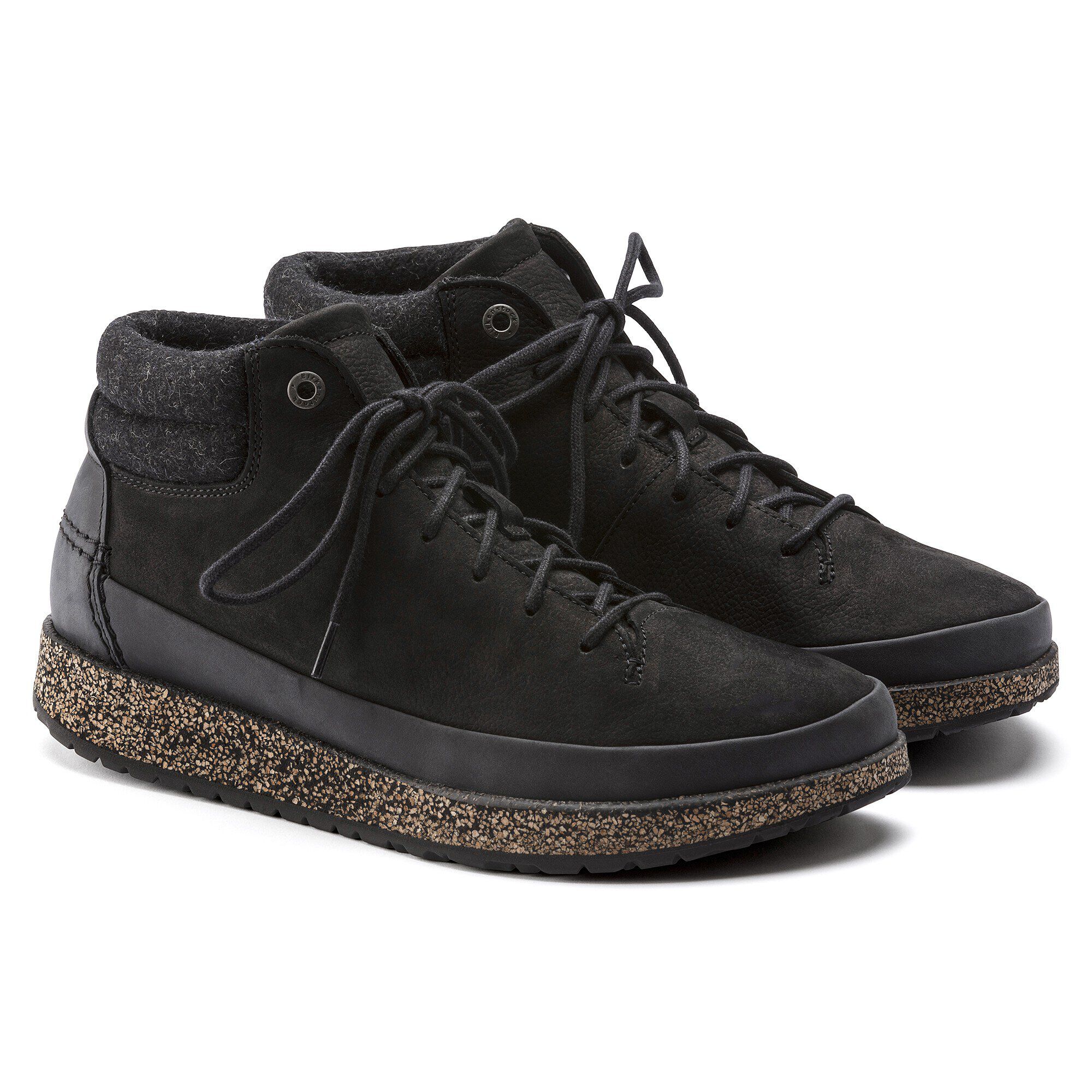 Honnef High Nubuck Leather Black - Image 8