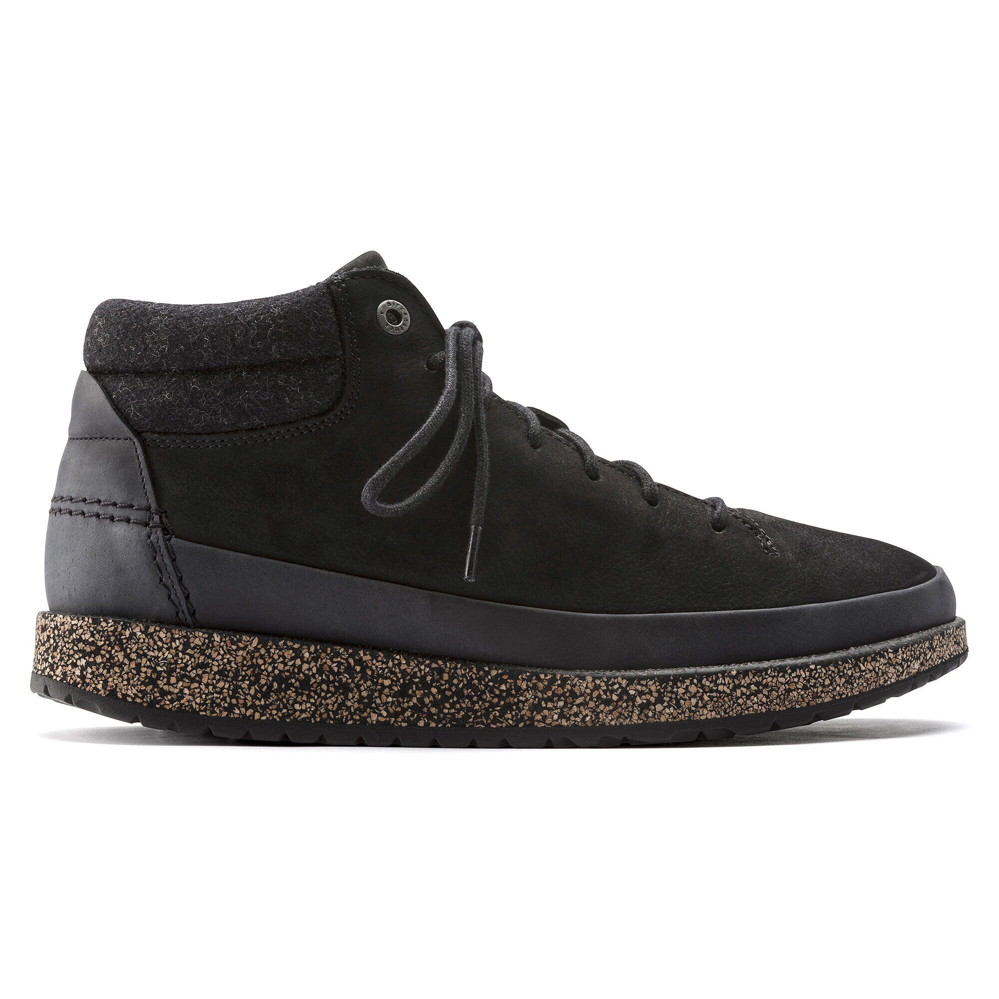 Honnef High Nubuck Leather Black - Image 3