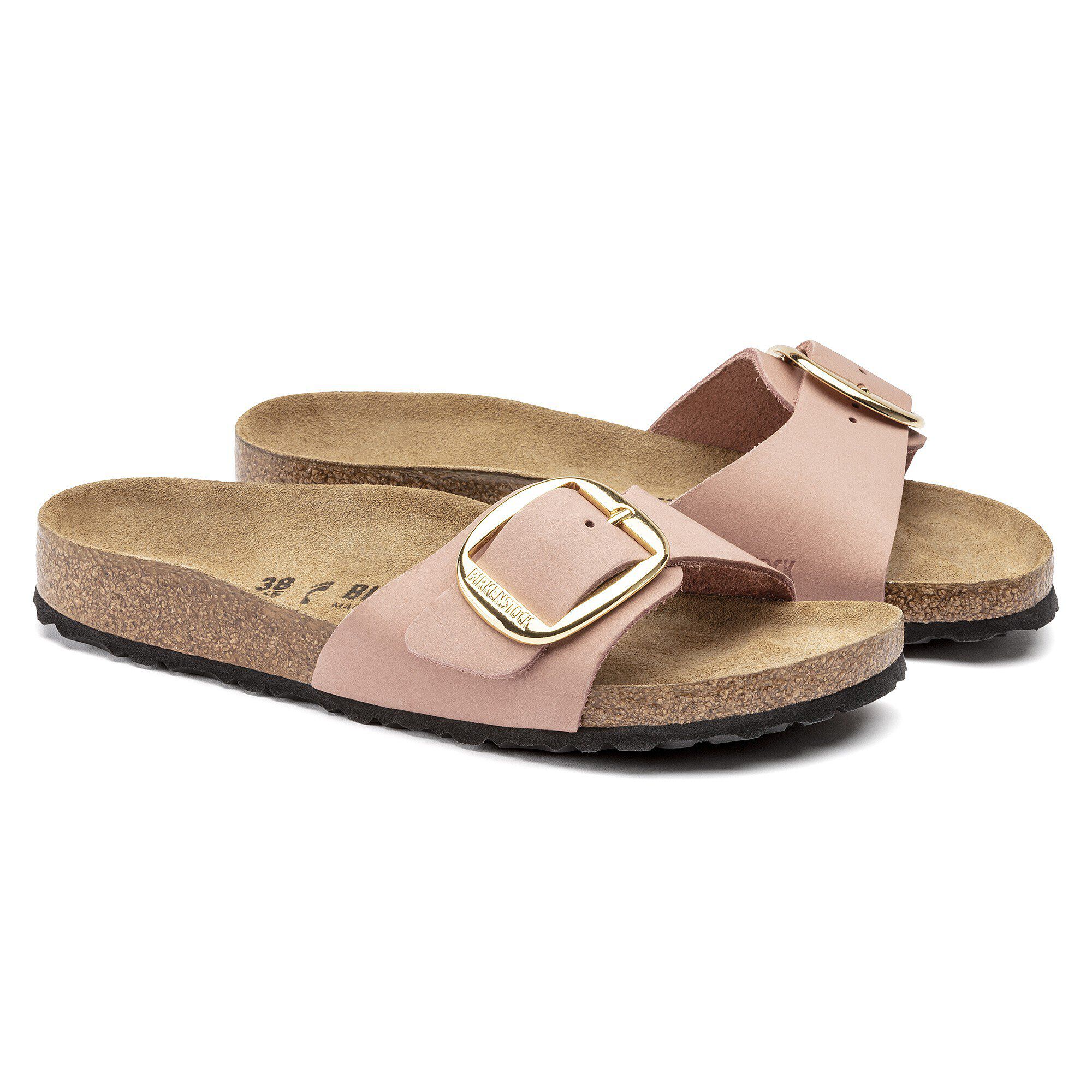 Madrid Big Buckle Nubuk Leather - Image 7