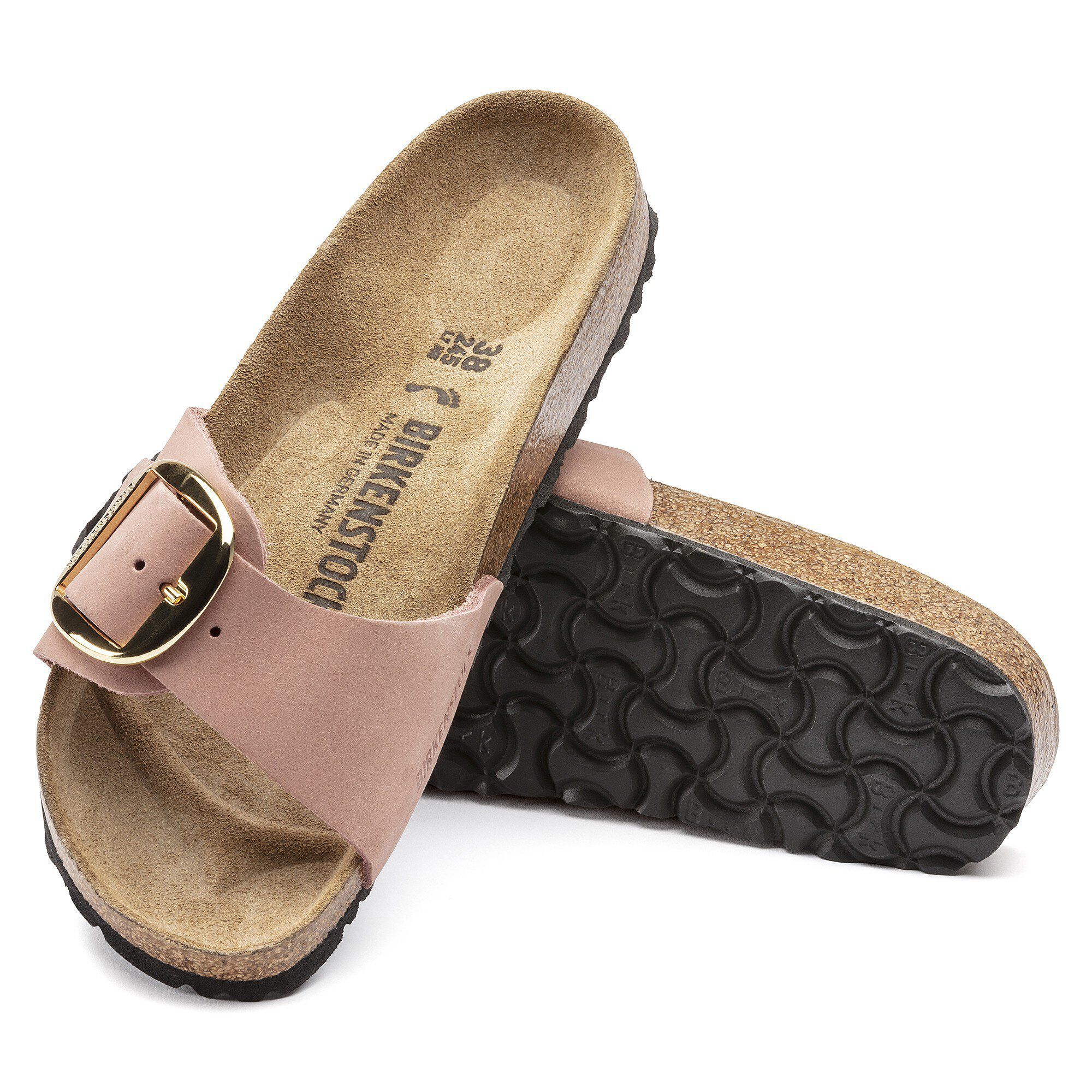 Madrid Big Buckle Nubuk Leather - Image 6