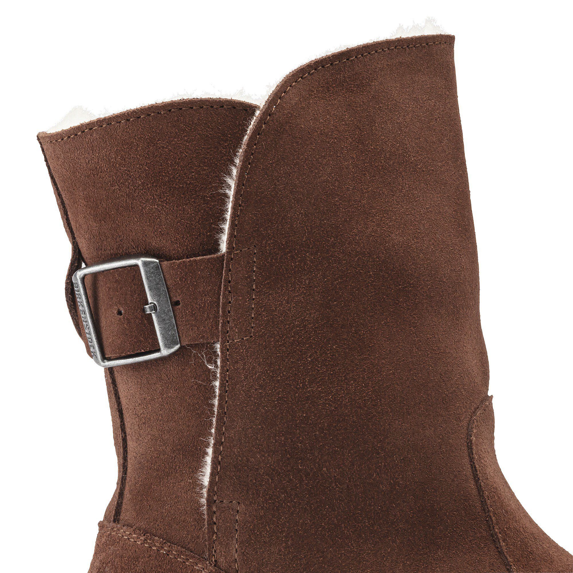 Uppsala Shearling Suede Leather Espresso - Image 4