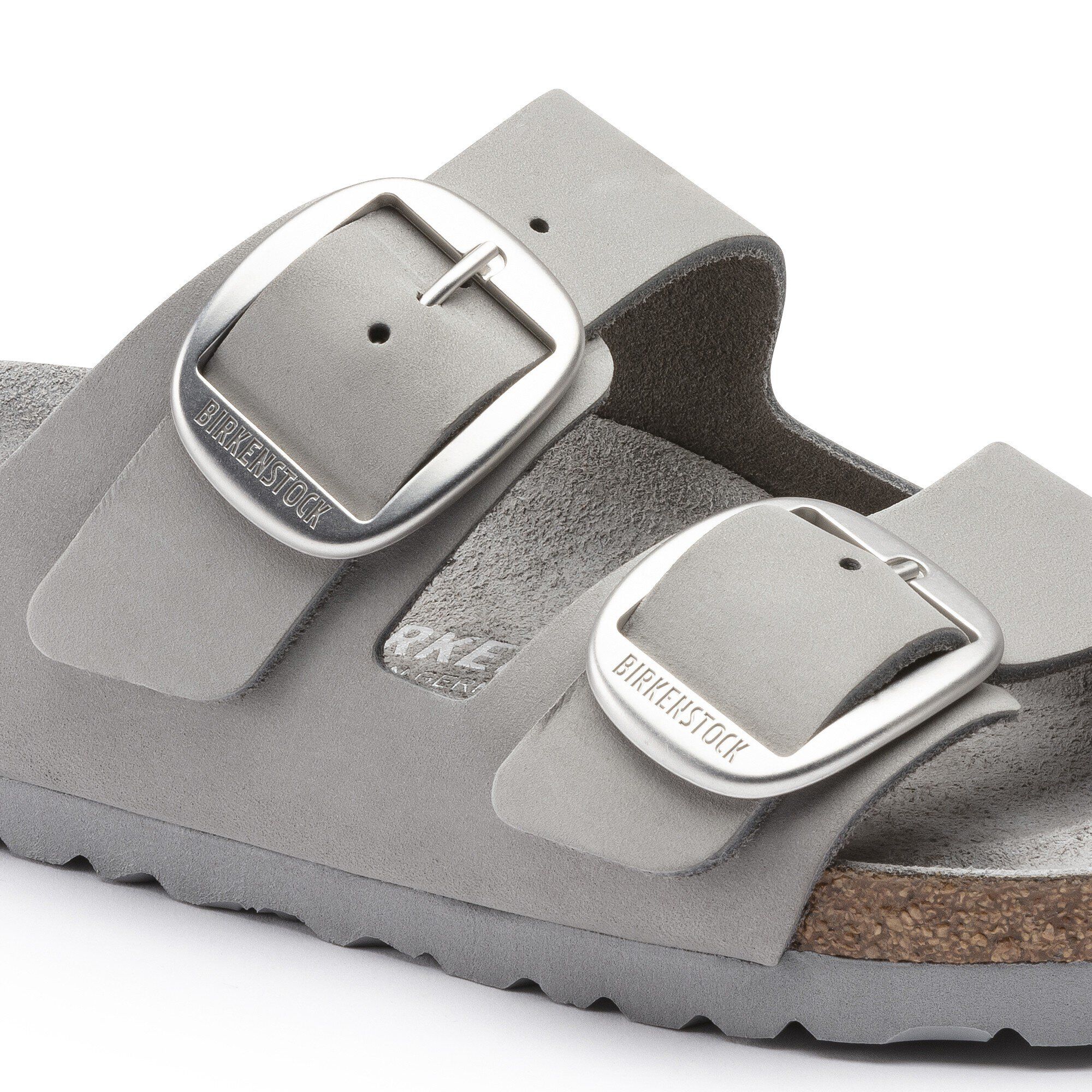 Arizona Big Buckle Natural Leather Nubuck - Image 6