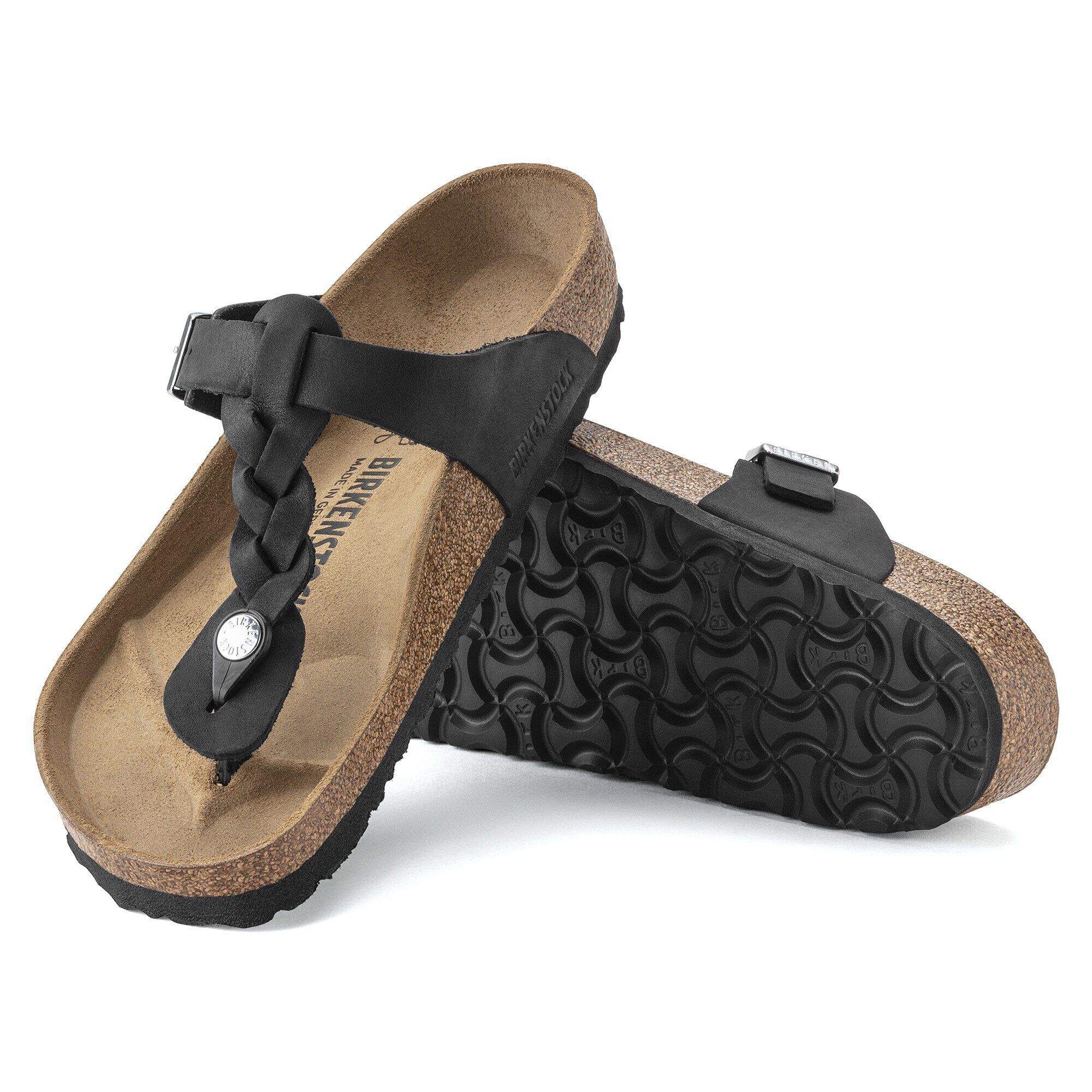 Gizeh Braided Natural Leather Oiled - Image 4