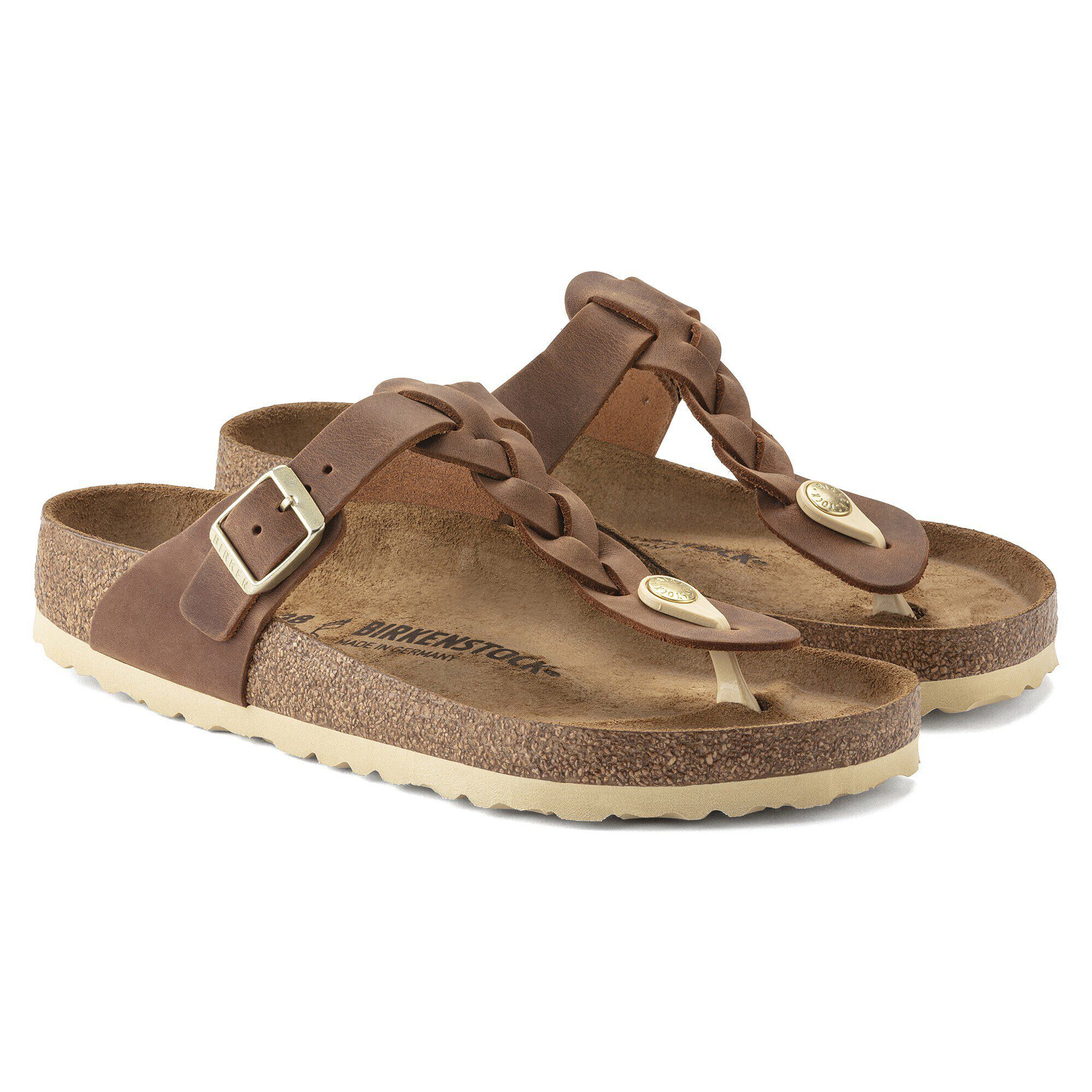Gizeh Braided Natural Leather Oiled - Image 4