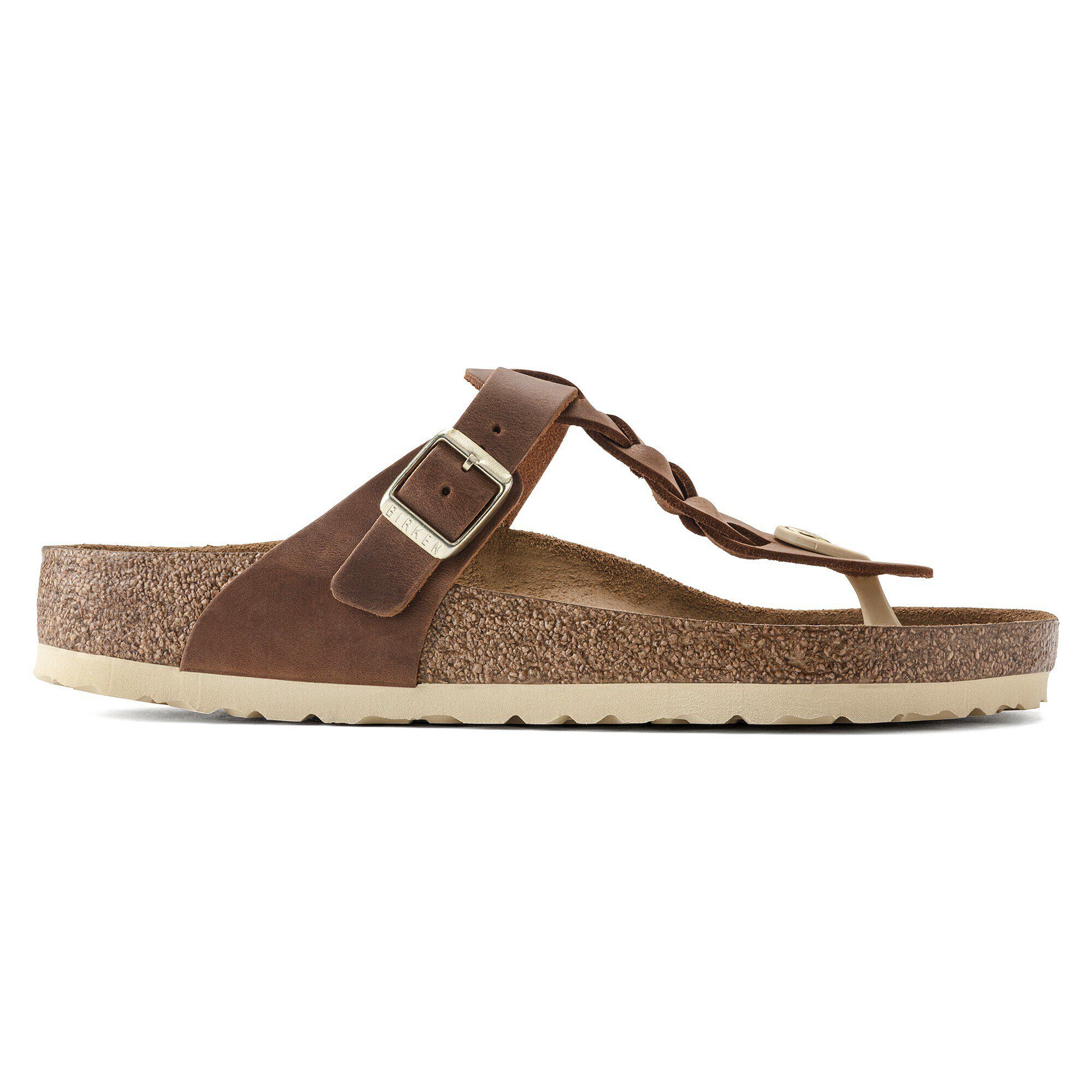 Gizeh Braided Natural Leather Oiled - Image 3
