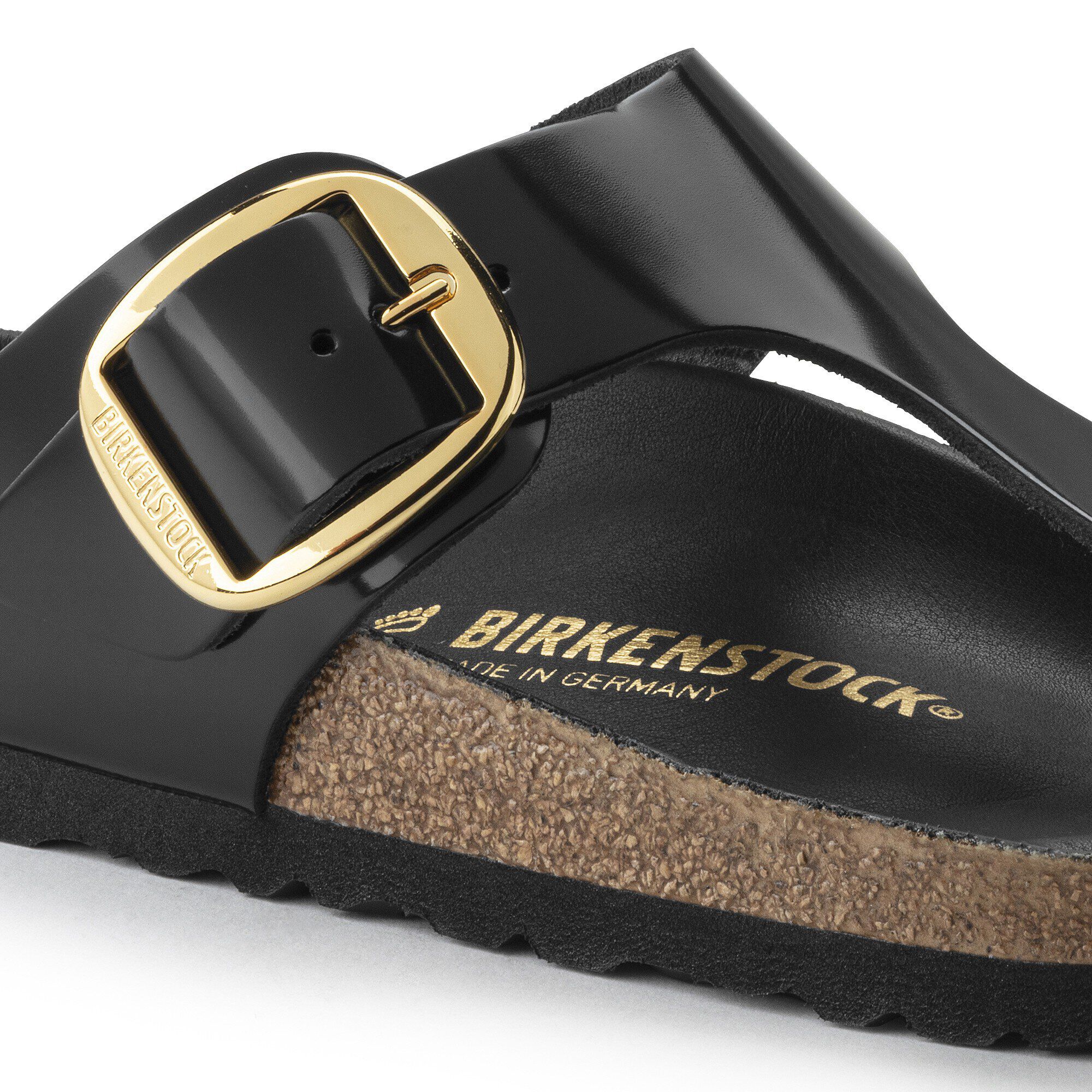 Gizeh Big Buckle Natural Leather Patent - Image 8
