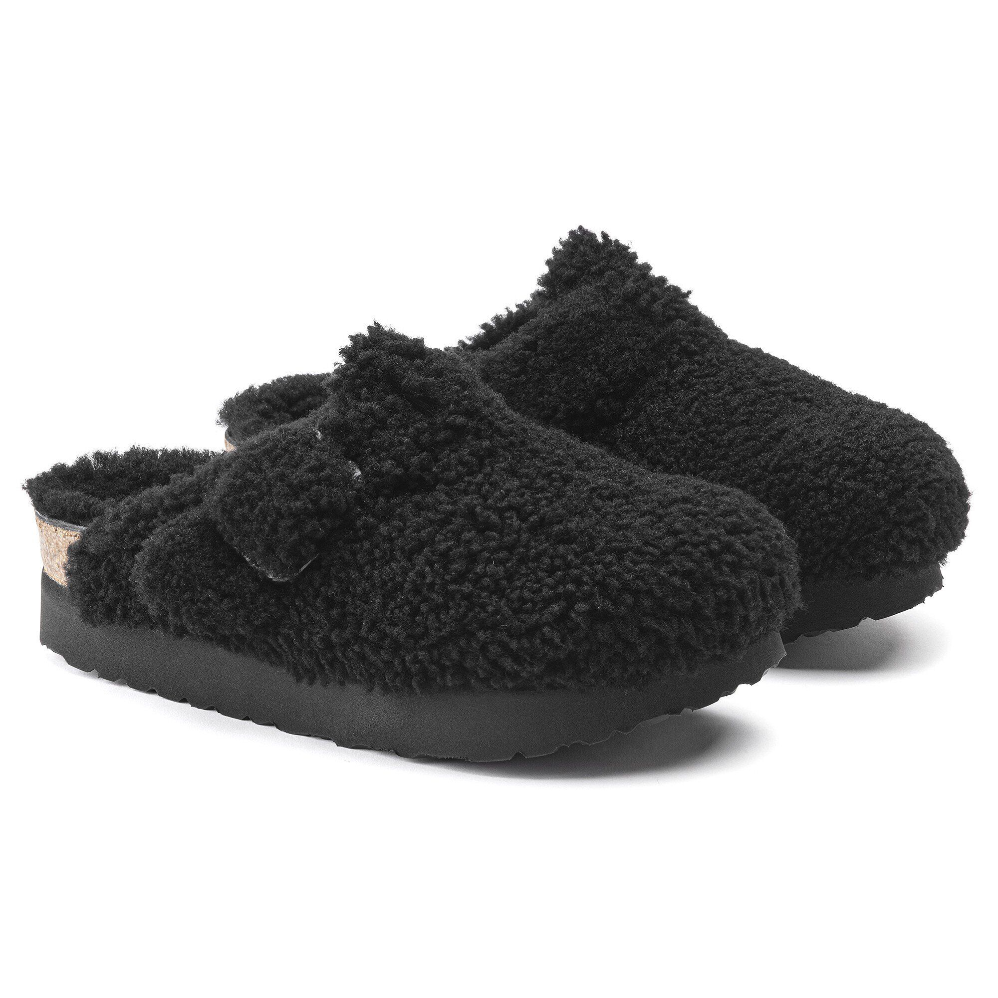 Boston Big Buckle Platform Fur - Image 7