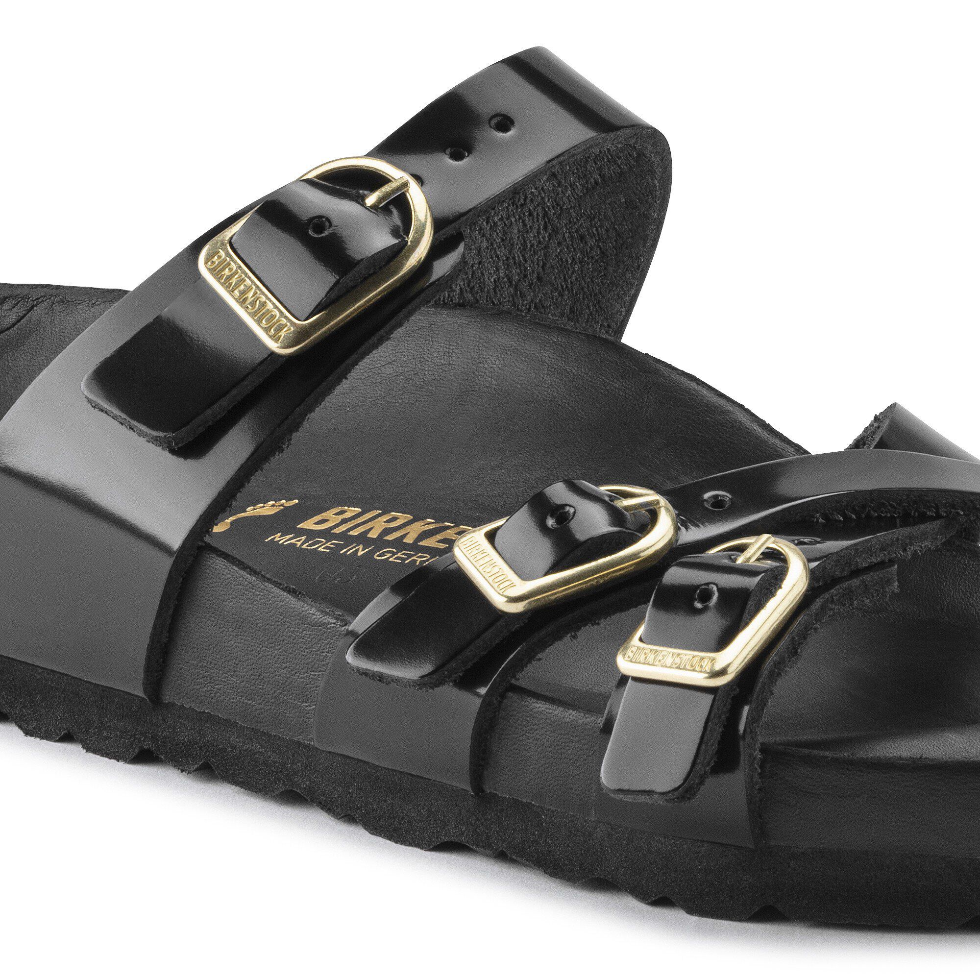 Franca Natural Leather Patent High Shine Black - Image 4