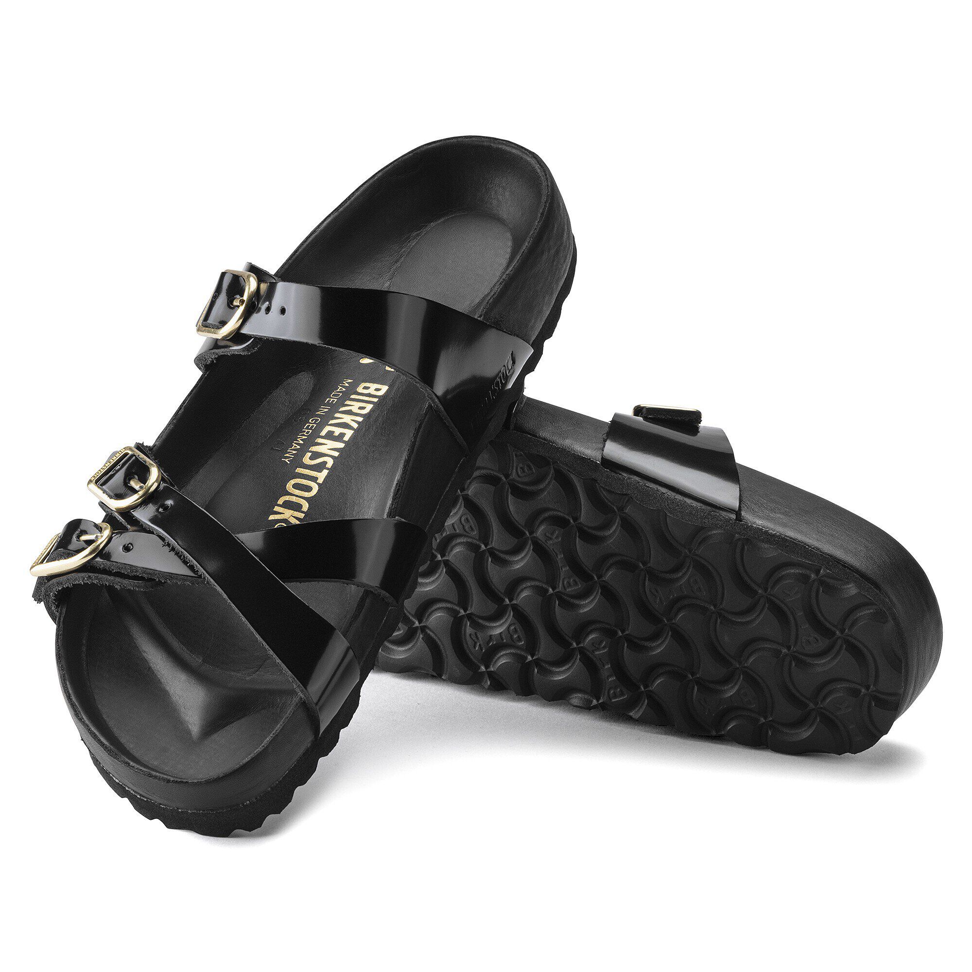 Franca Natural Leather Patent High Shine Black - Image 9