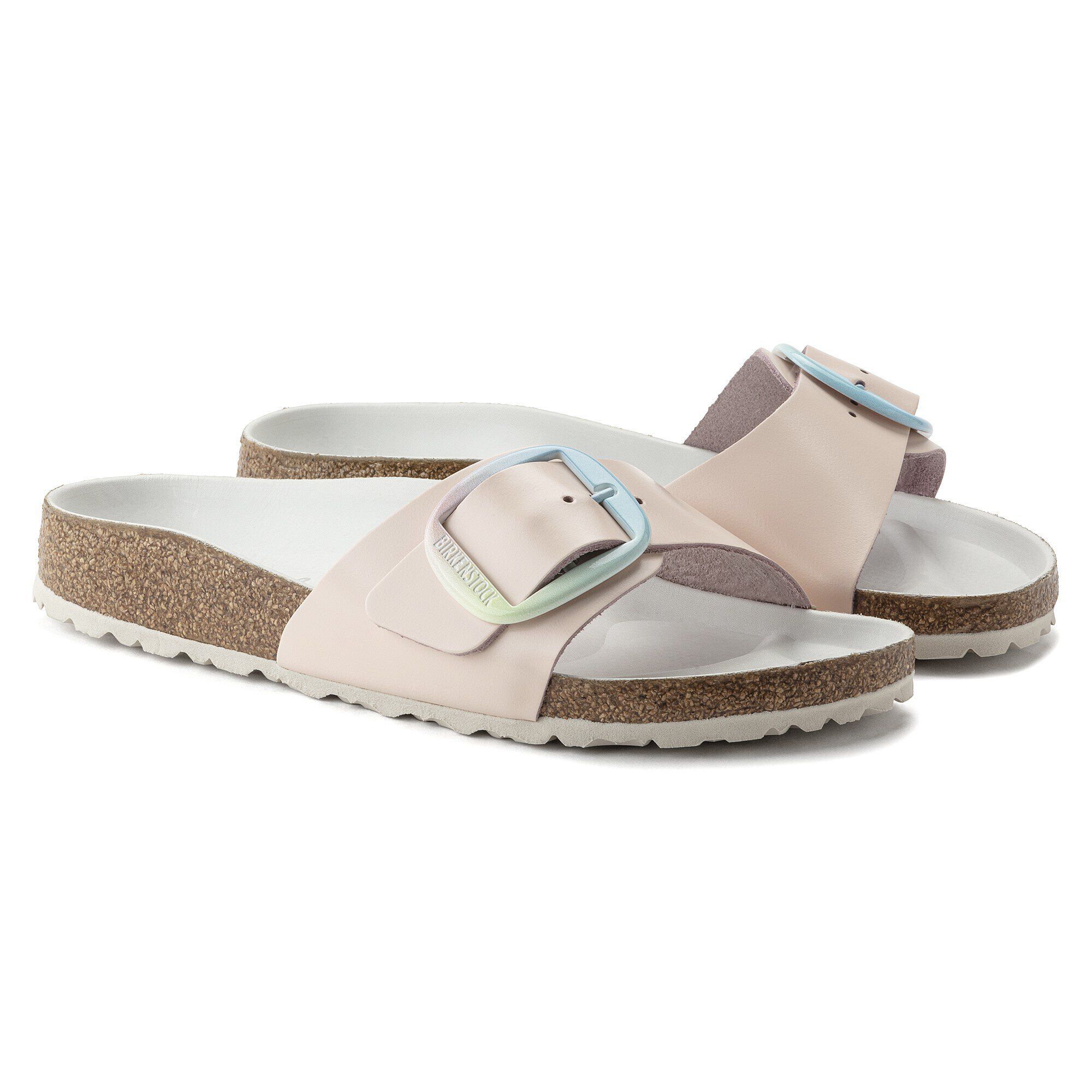 Madrid Big Buckle Leather Light Rose - Image 8