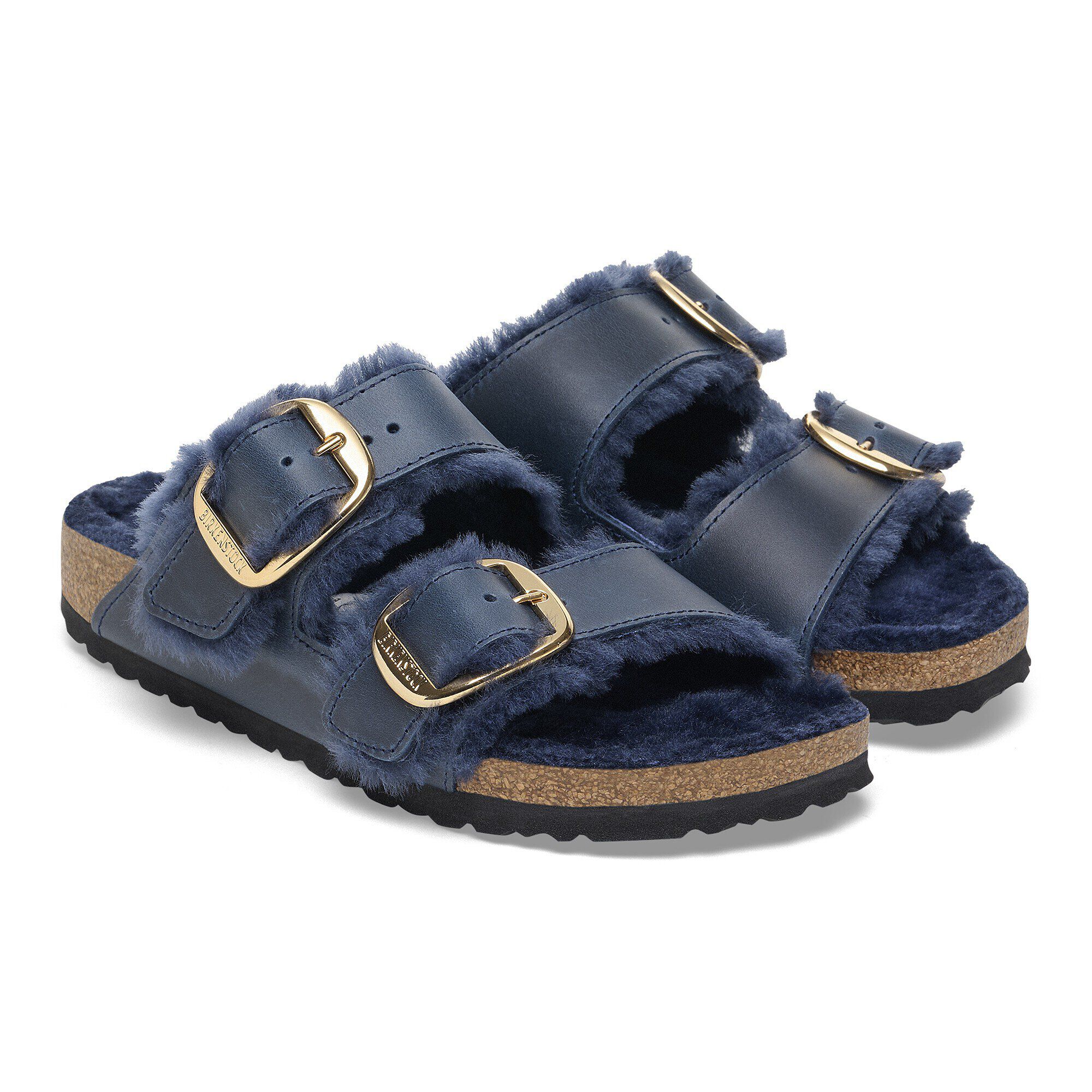Arizona Big Buckle Shearling Natural Leather Oiled - Image 7