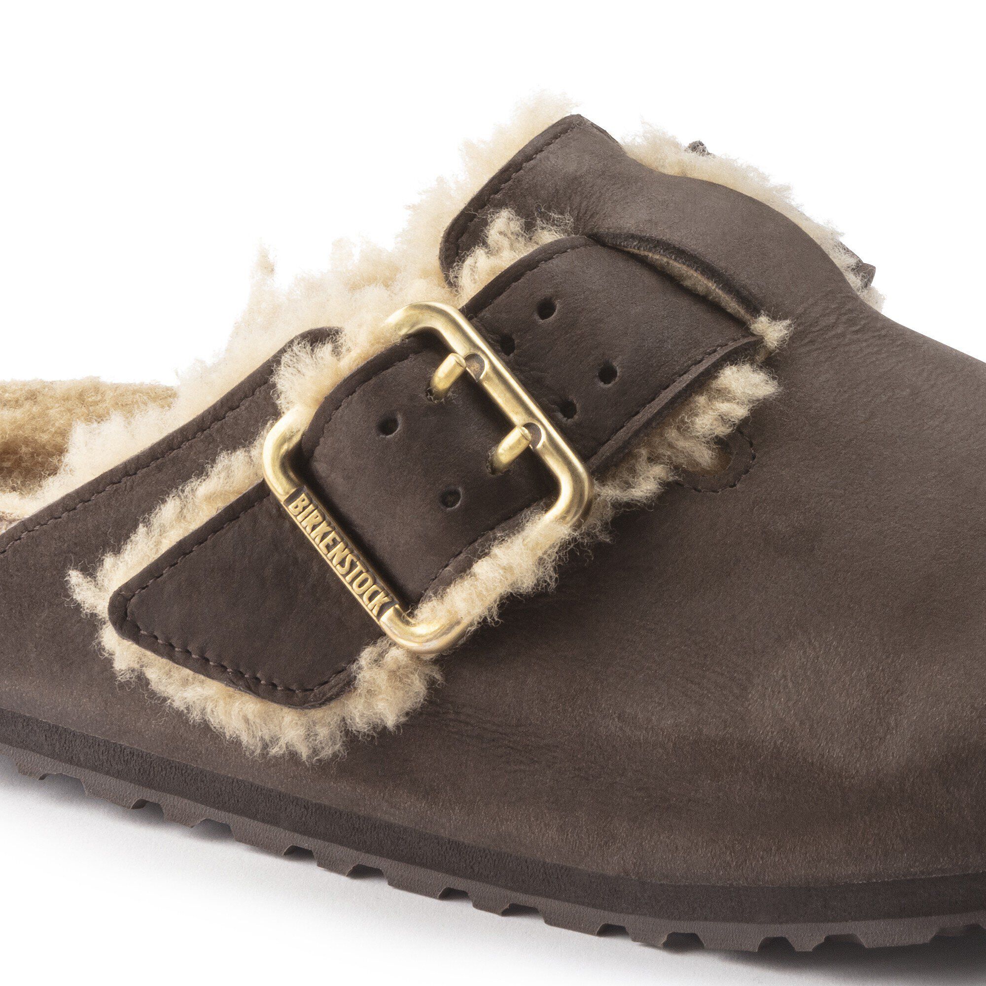 Boston Bold Shearling Leather Espresso - Image 7