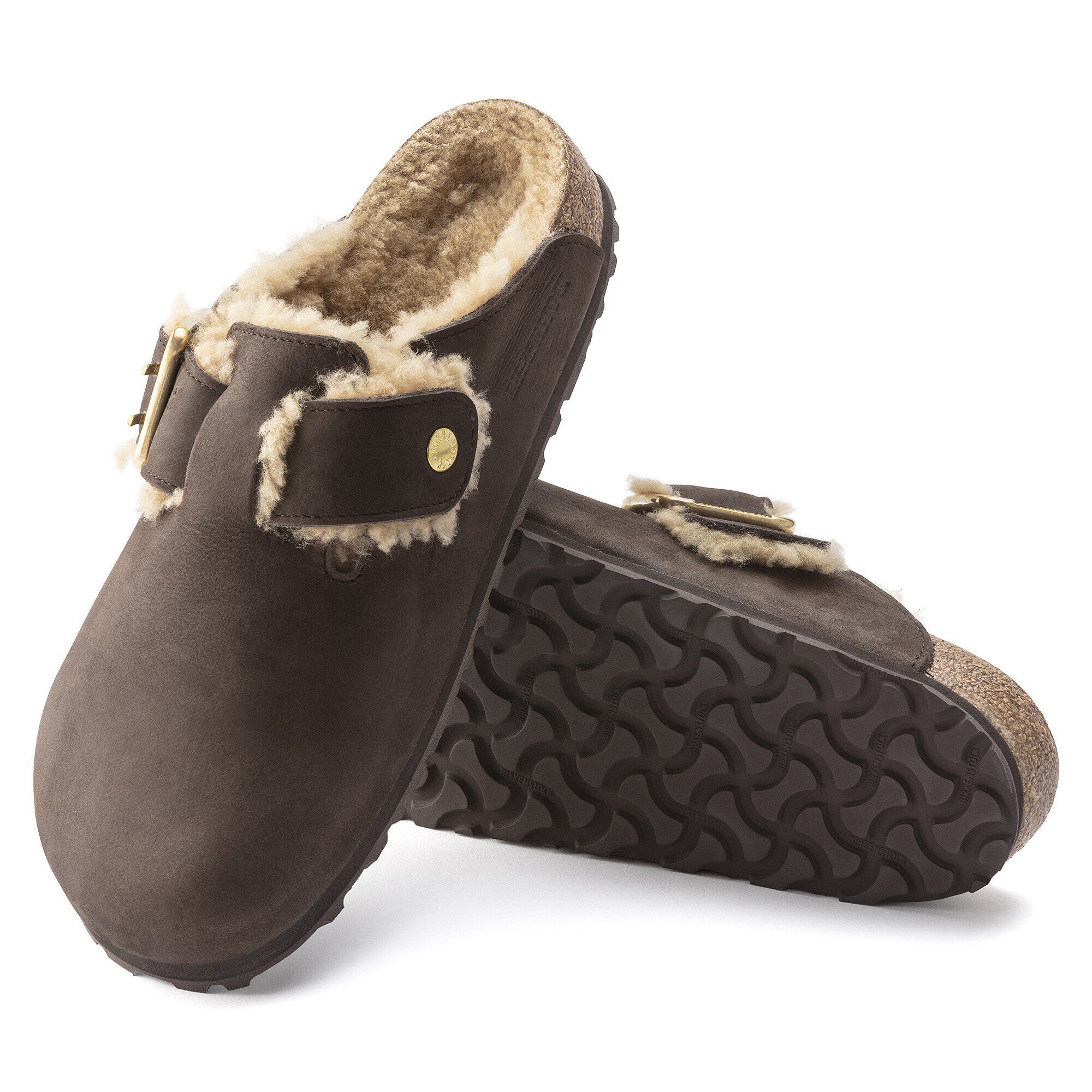 Boston Bold Shearling Leather Espresso - Image 8