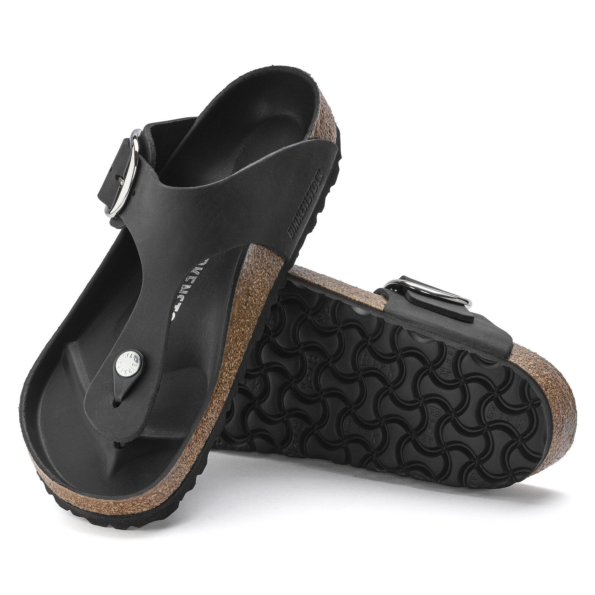 Gizeh Big Buckle Natural Leather Oiled - Image 8