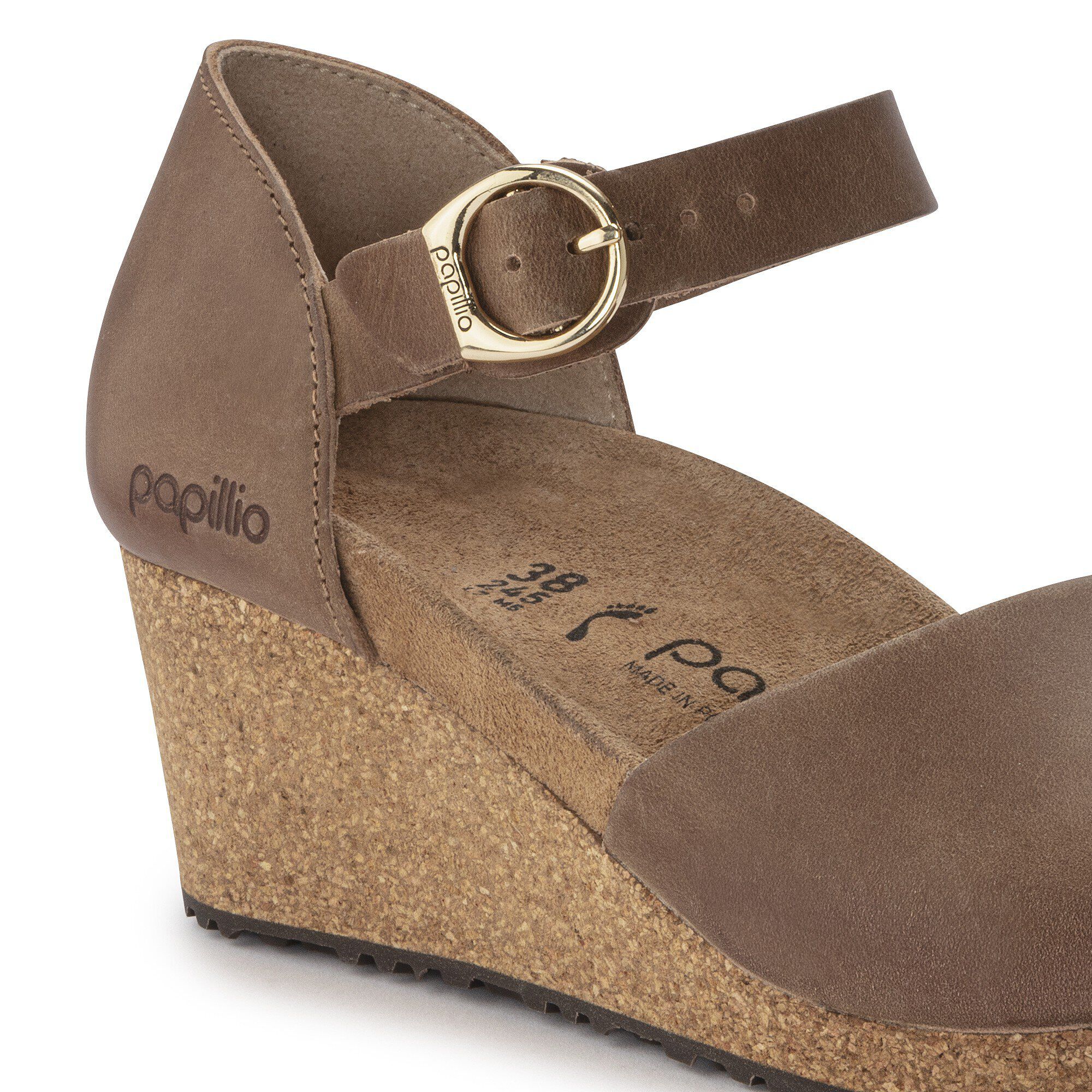 Mary Ring-Buckle Natural Leather - Image 5