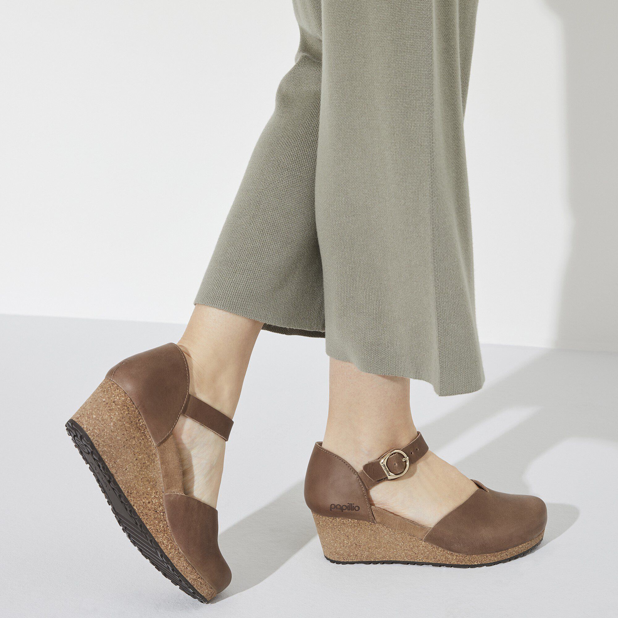 Mary Ring-Buckle Natural Leather - Image 7