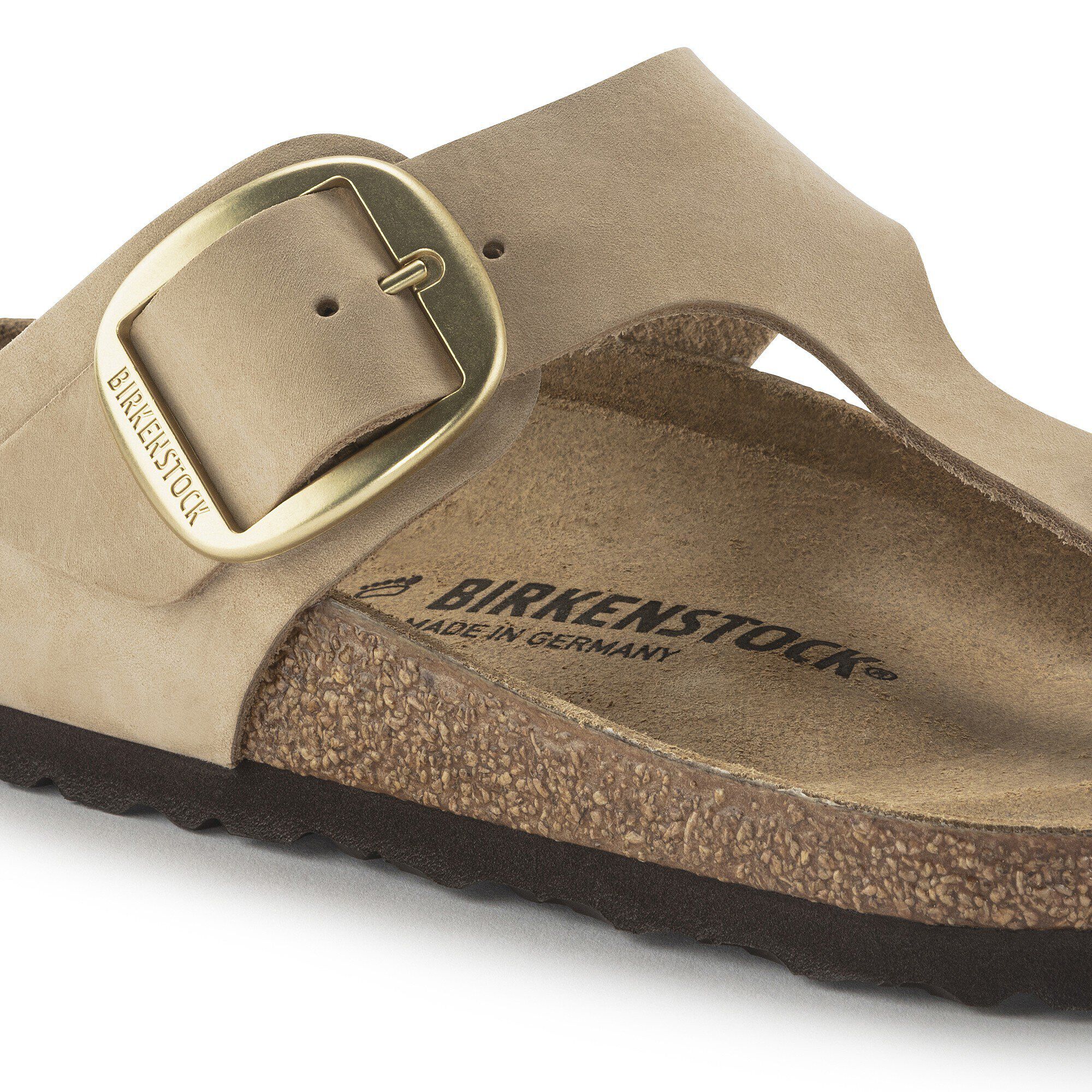 Gizeh Big Buckle Nubuk Leather - Image 6