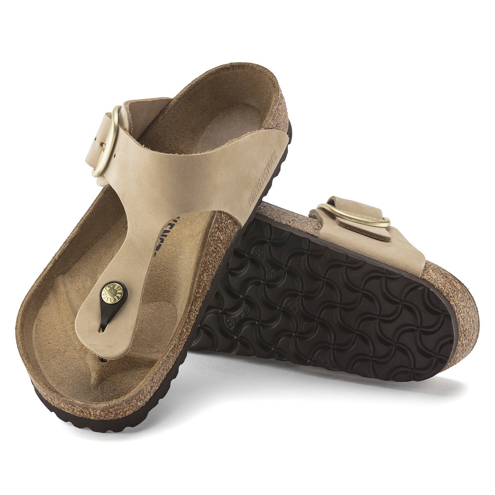 Gizeh Big Buckle Nubuk Leather - Image 8