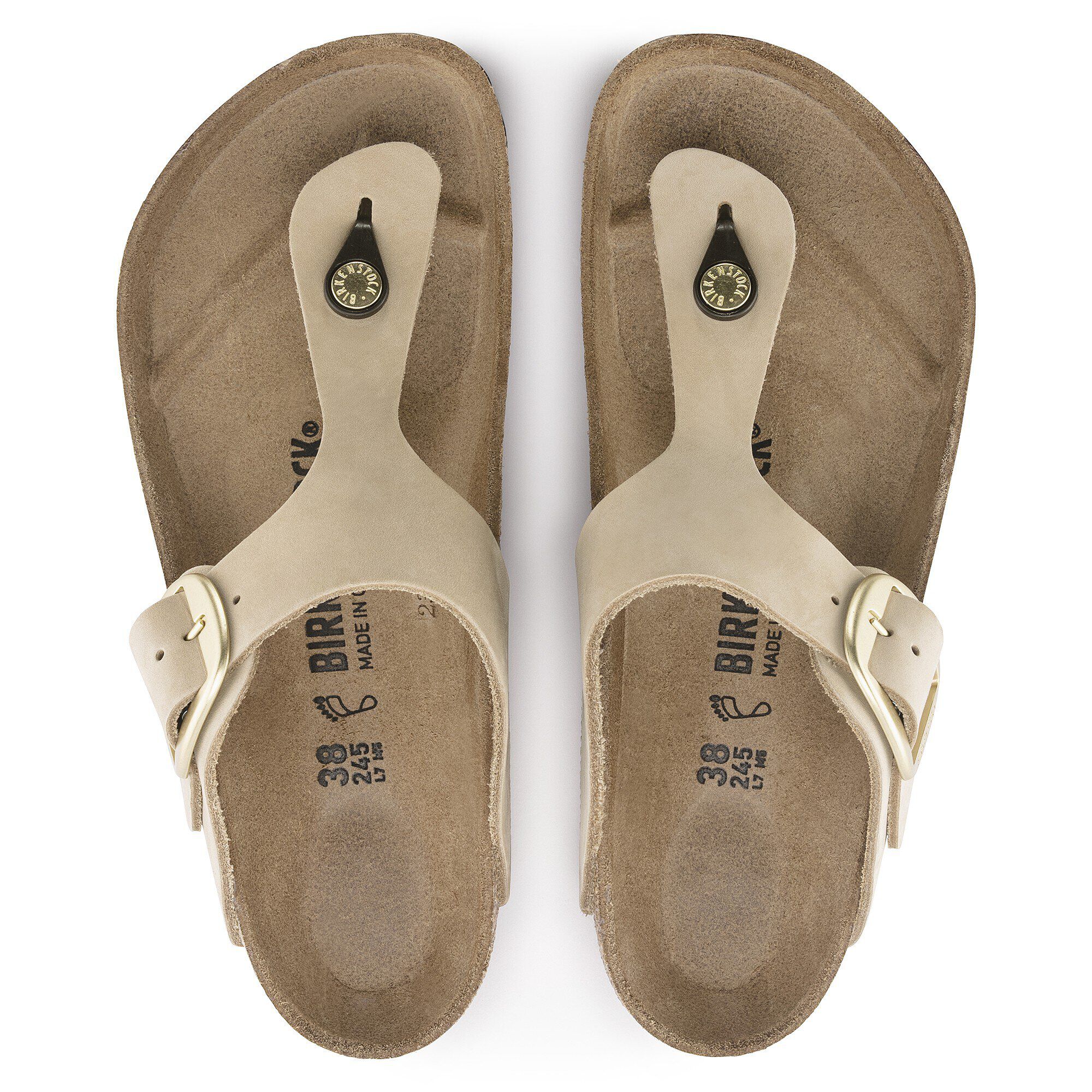 Gizeh Big Buckle Nubuk Leather - Image 2
