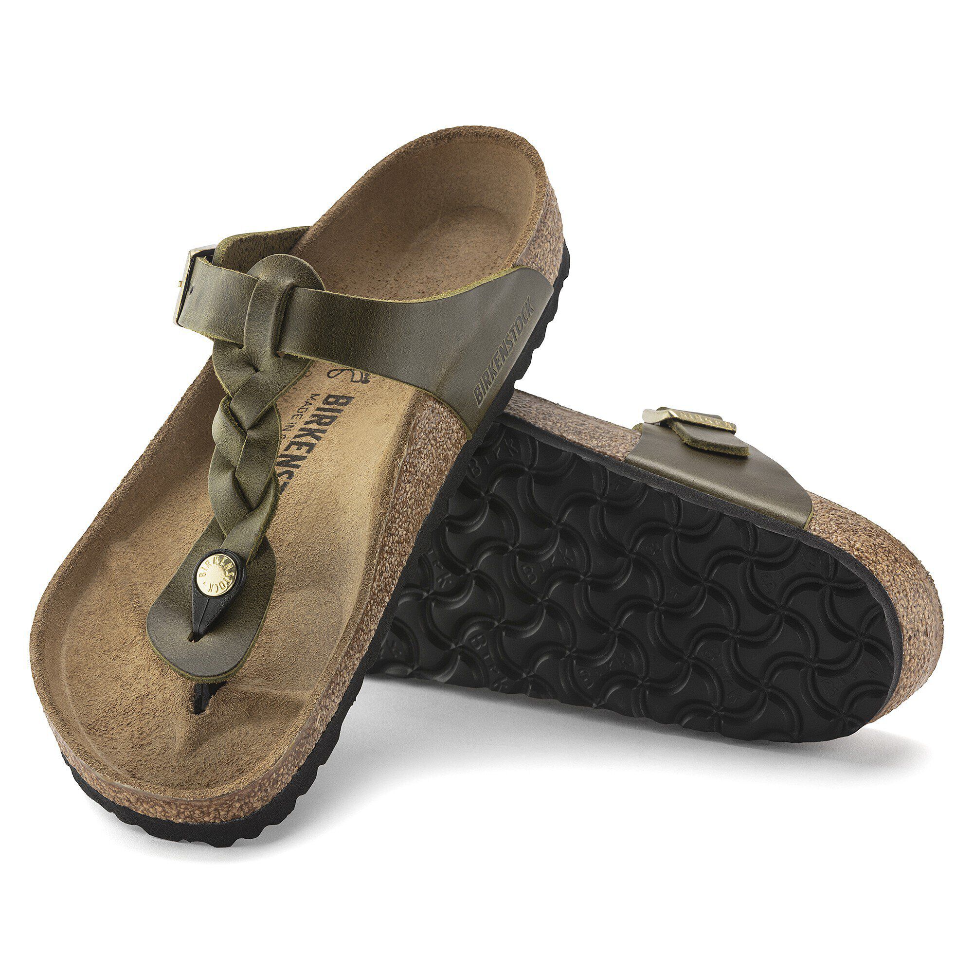 Gizeh Braided Natural Leather Oiled - Image 8