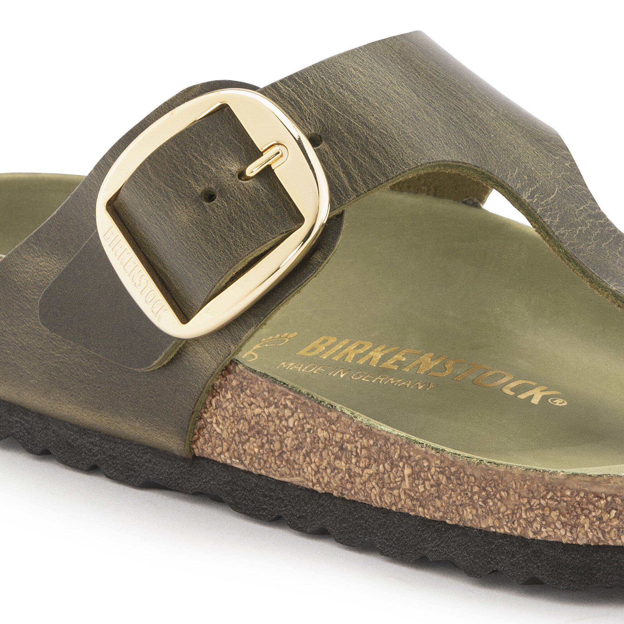 Gizeh Big Buckle Natural Leather Oiled - Image 9