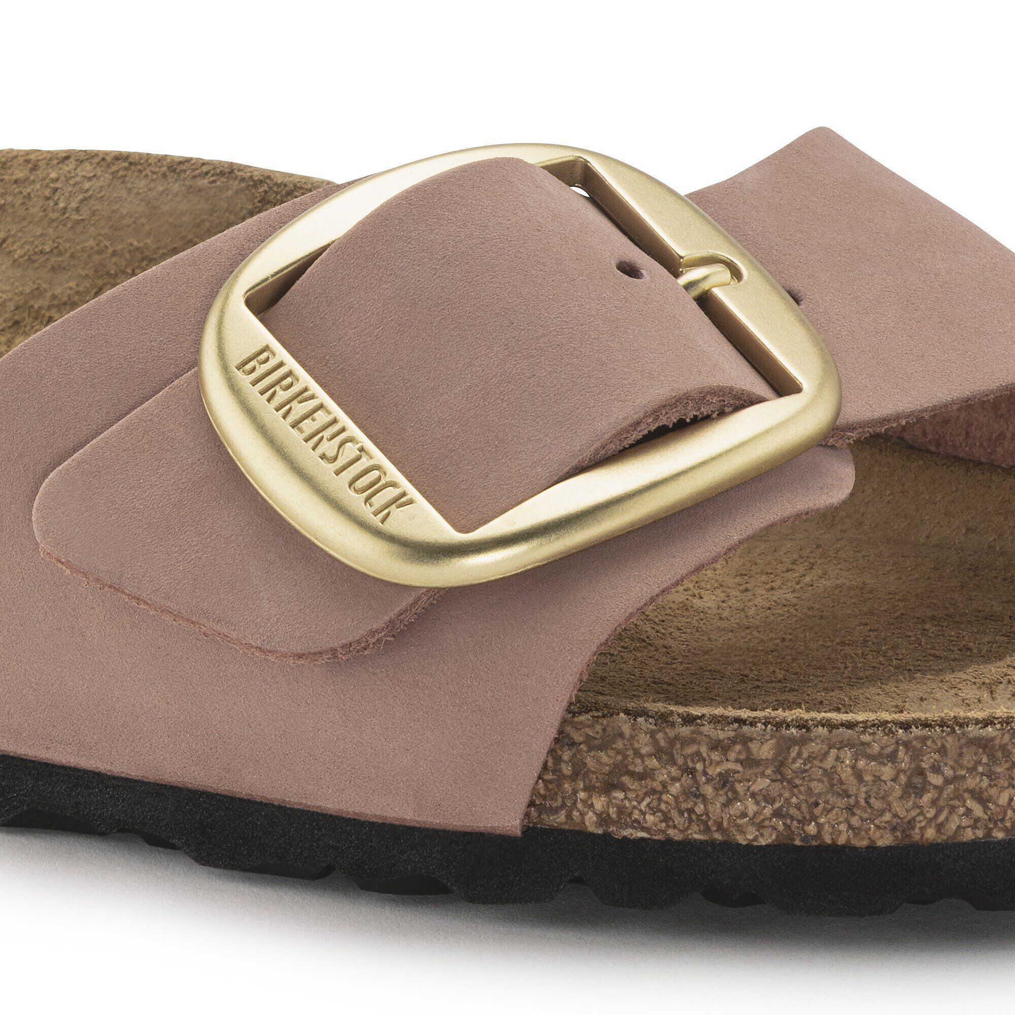 Madrid Big Buckle Natural Leather Nubuck - Image 8