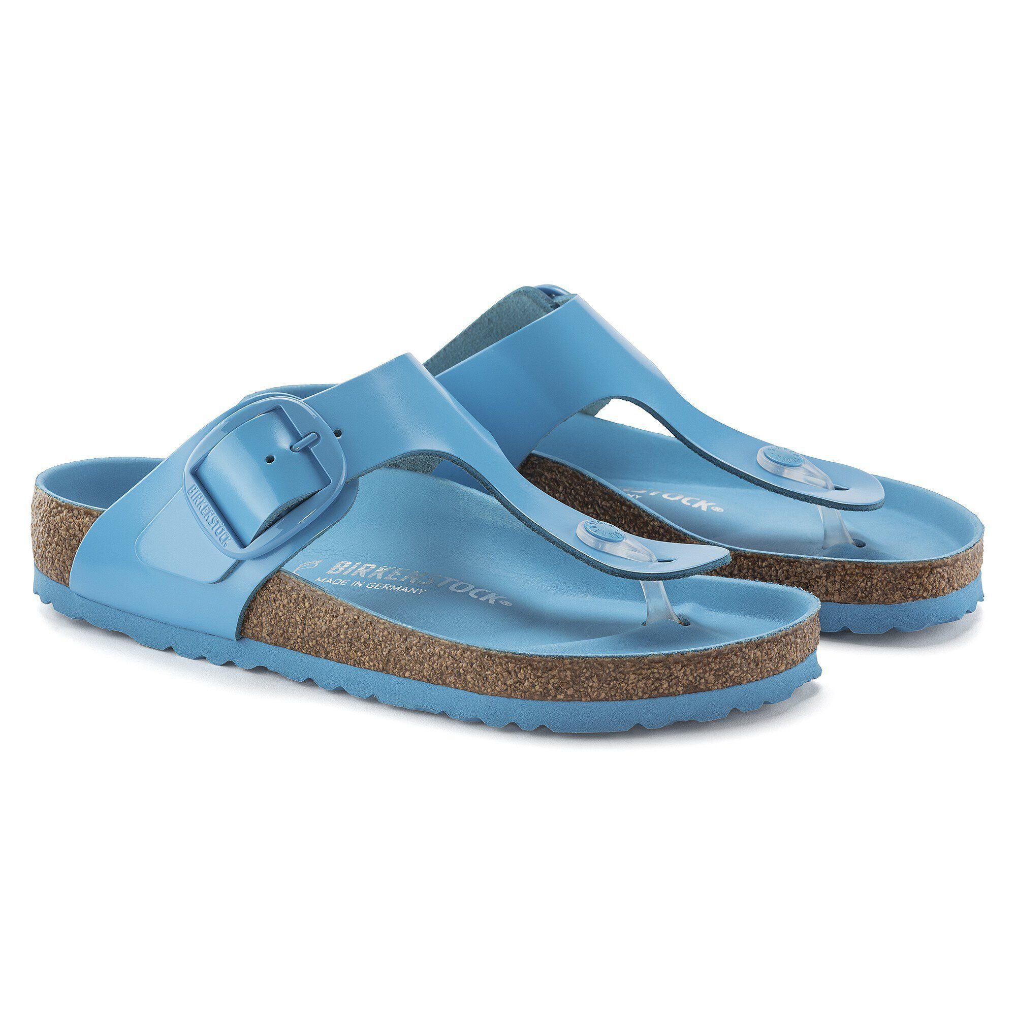 Gizeh Big Buckle Natural Leather Patent - Image 5
