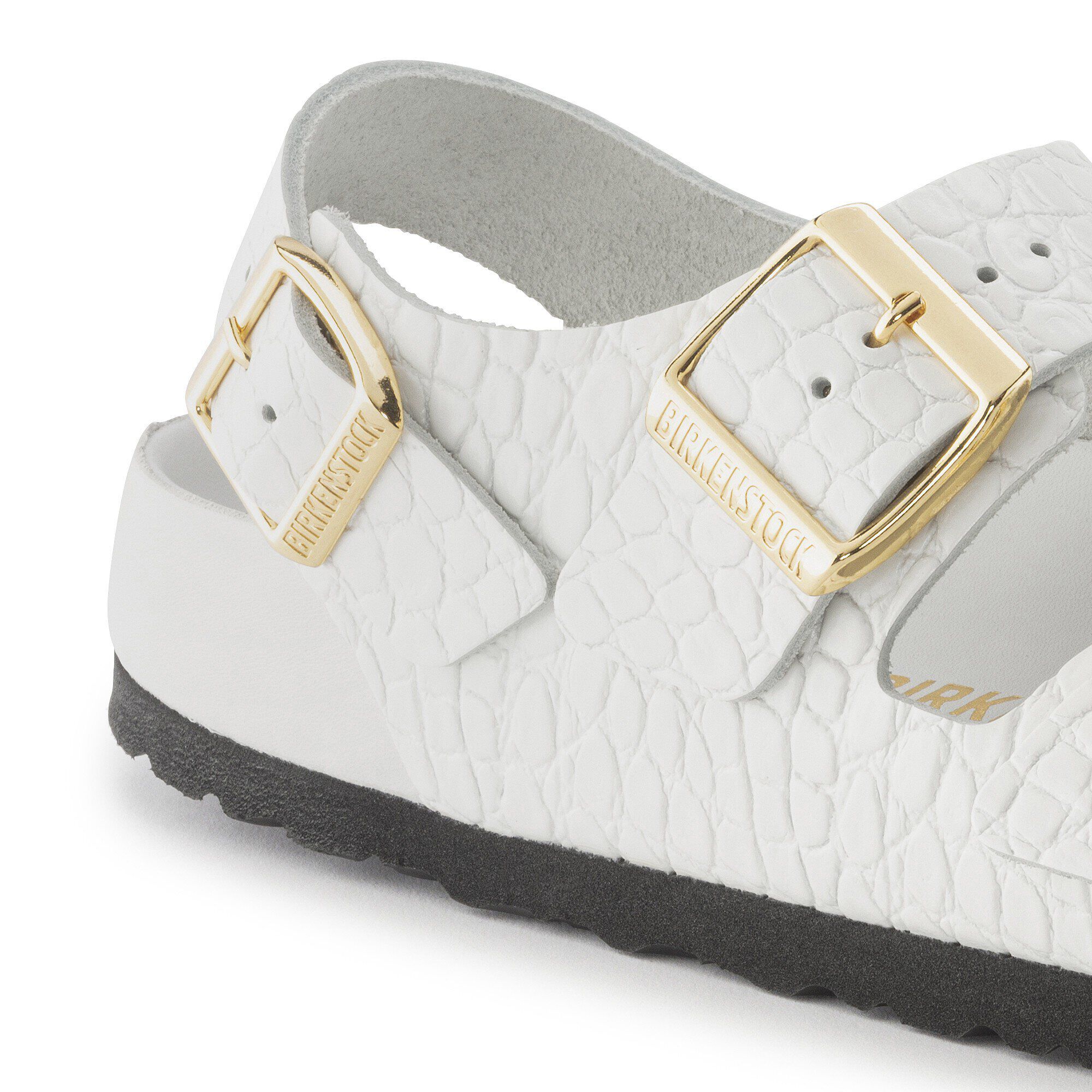 Milano Embossed Leather Emboss White - Image 8