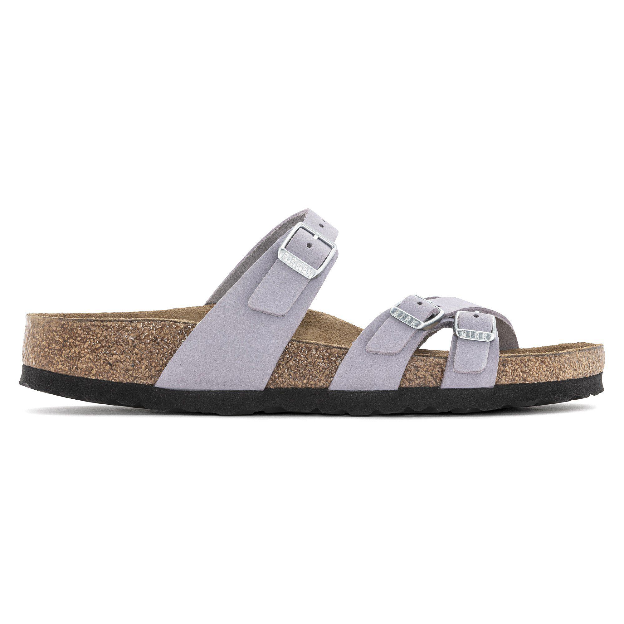 Franca Soft Footbed Nubuck Leather Purple Fog - Image 3