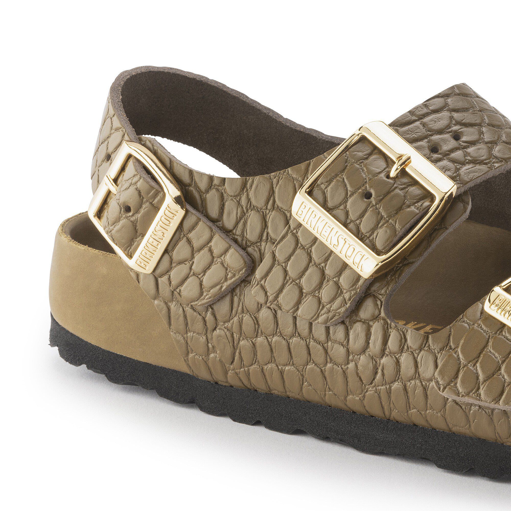 Milano Rivet Logo Natural Leather Embossed - Image 5