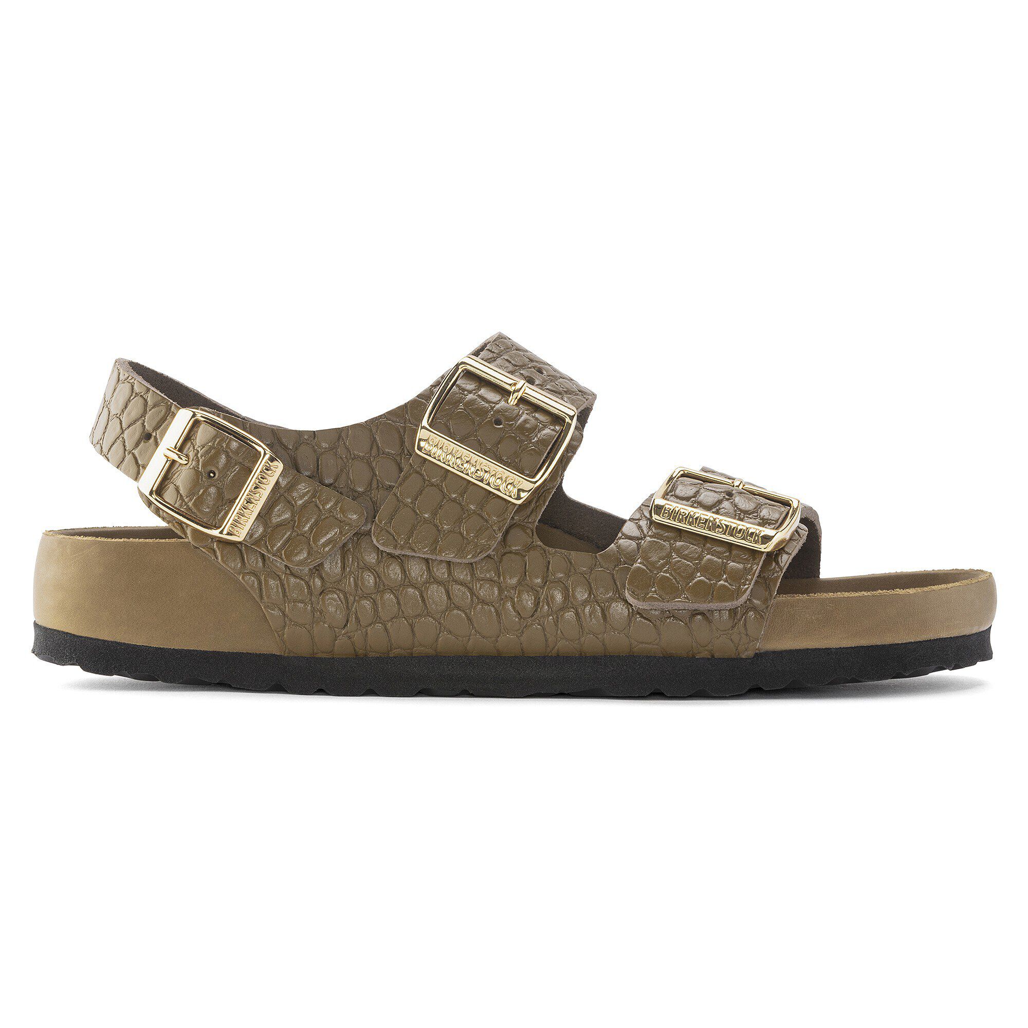 Milano Rivet Logo Natural Leather Embossed - Image 3
