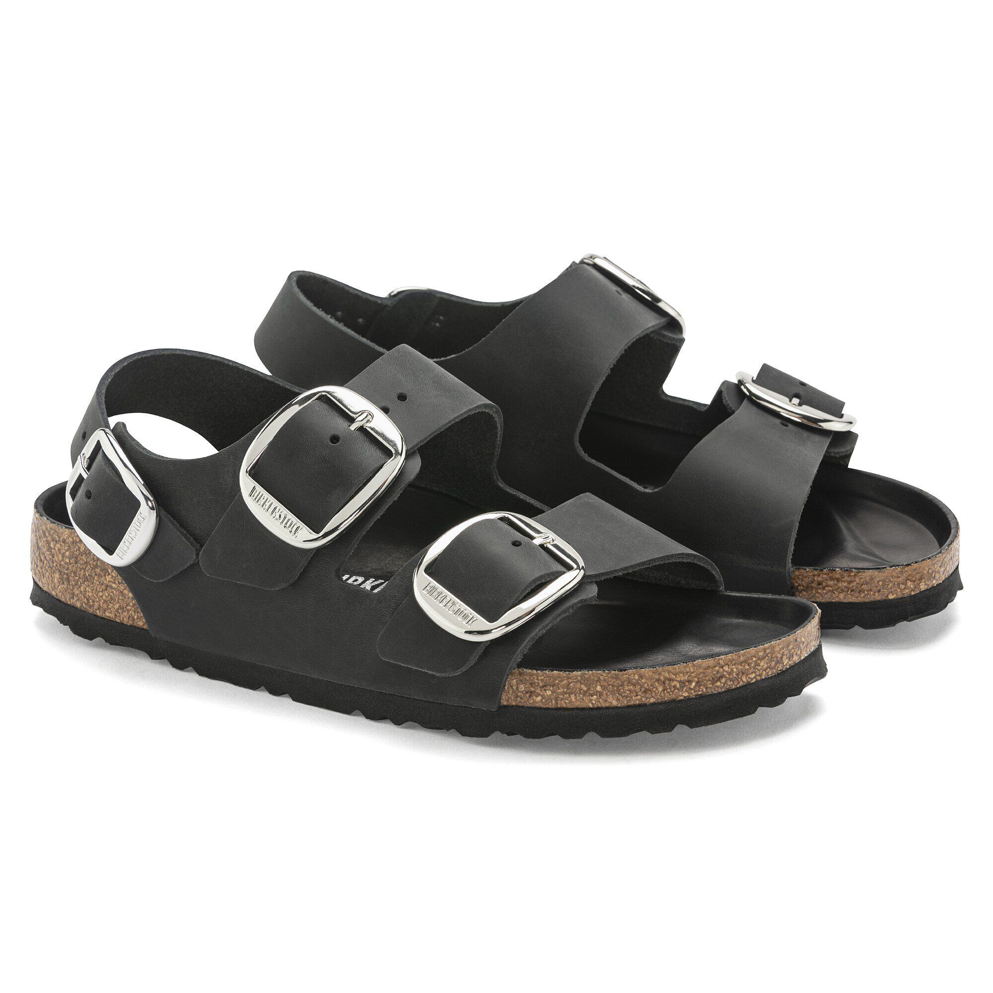 Milano Big Buckle Natural Leather Oiled - Image 8