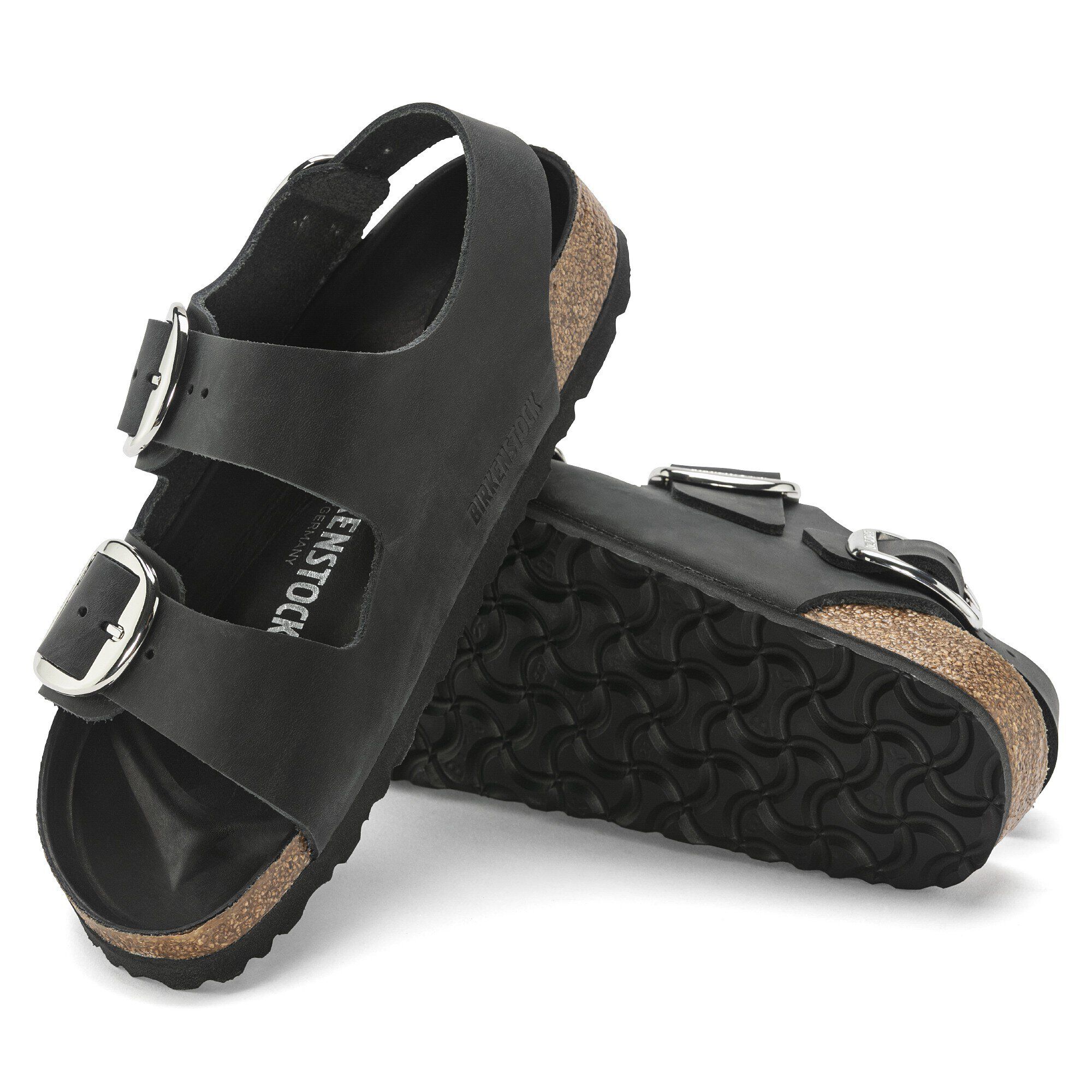 Milano Big Buckle Natural Leather Oiled - Image 5