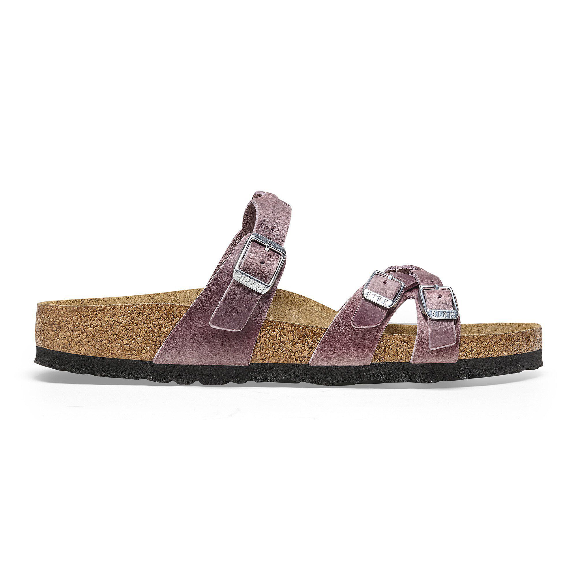 Franca Braided Oiled Leather Lavender - Image 3
