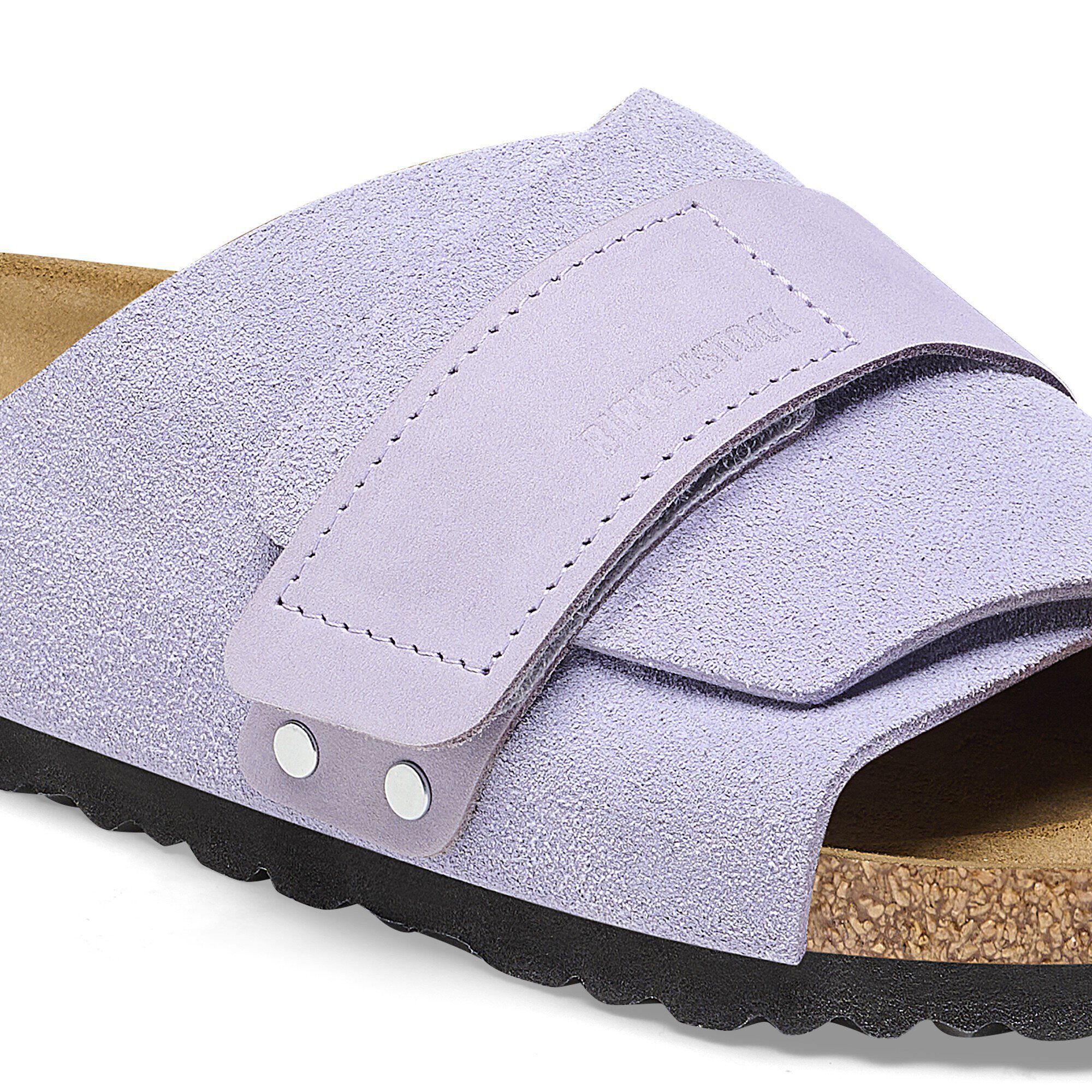 Kyoto Suede Leather Purple Fog - Image 4